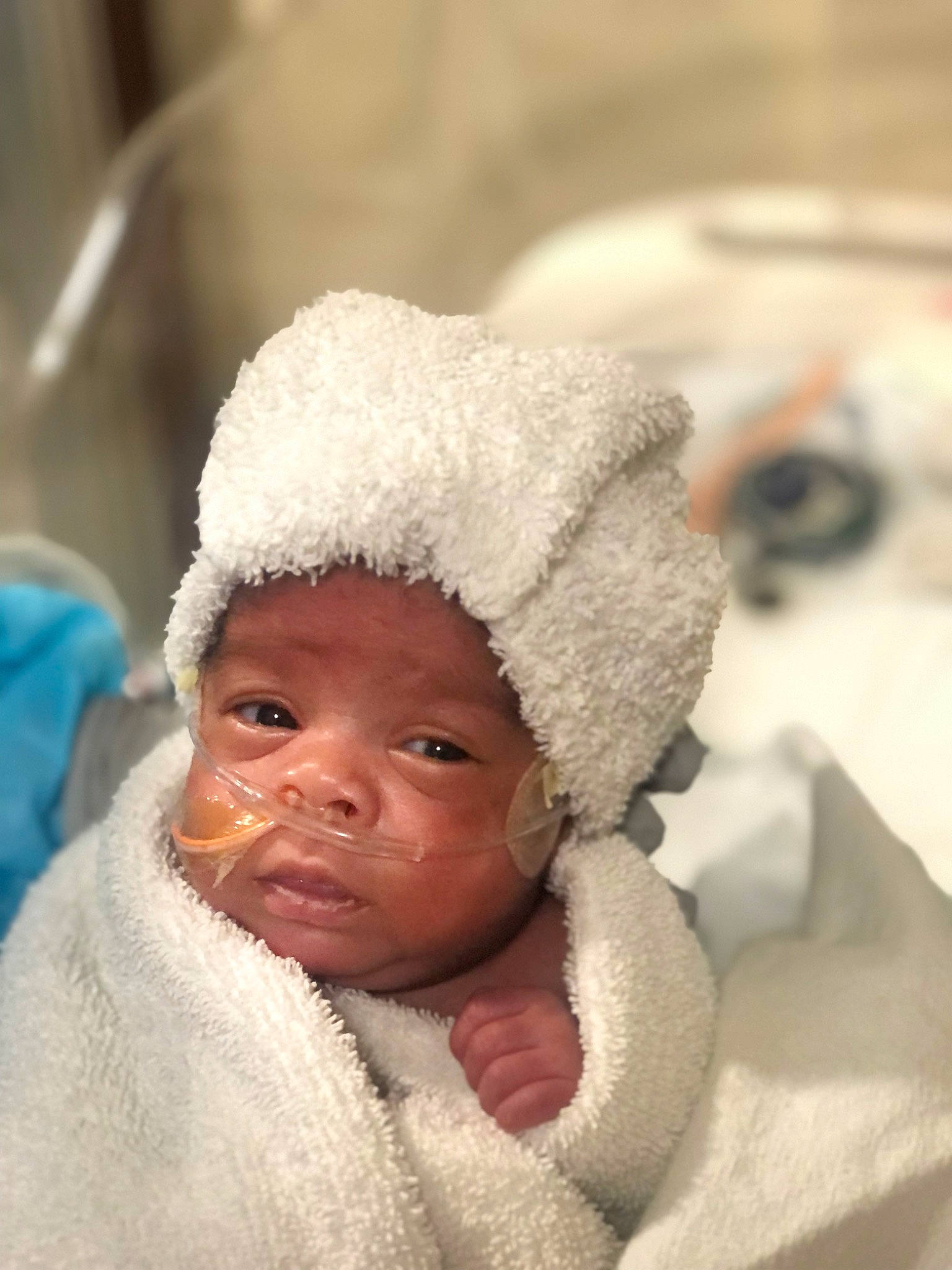 Esme joined the competition — help win amazing prizes! baby, cap, cheek, child, chin, event, eye, eyebrow, face, freezing, fun, fur, happy, head, headgear, headwear, lip, nose, person, skin