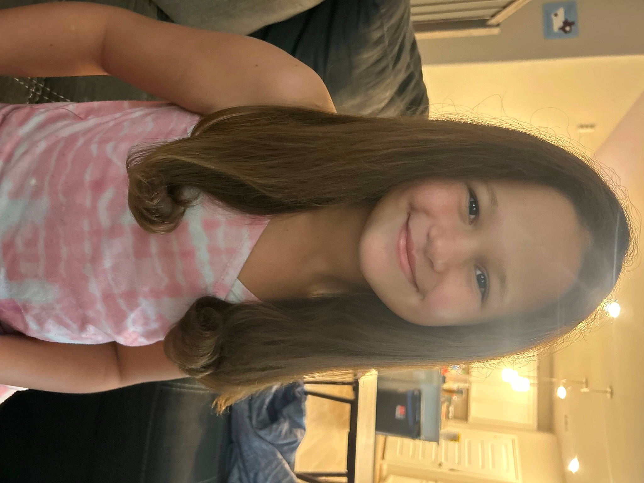 Jayla joined the competition — help win amazing prizes! bangs, black_hair, cheek, chin, ear, elbow, eyelash, forehead, gesture, happy, head, jaw, joy, layered_hair, lip, long_hair, mouth, neck, nose, person