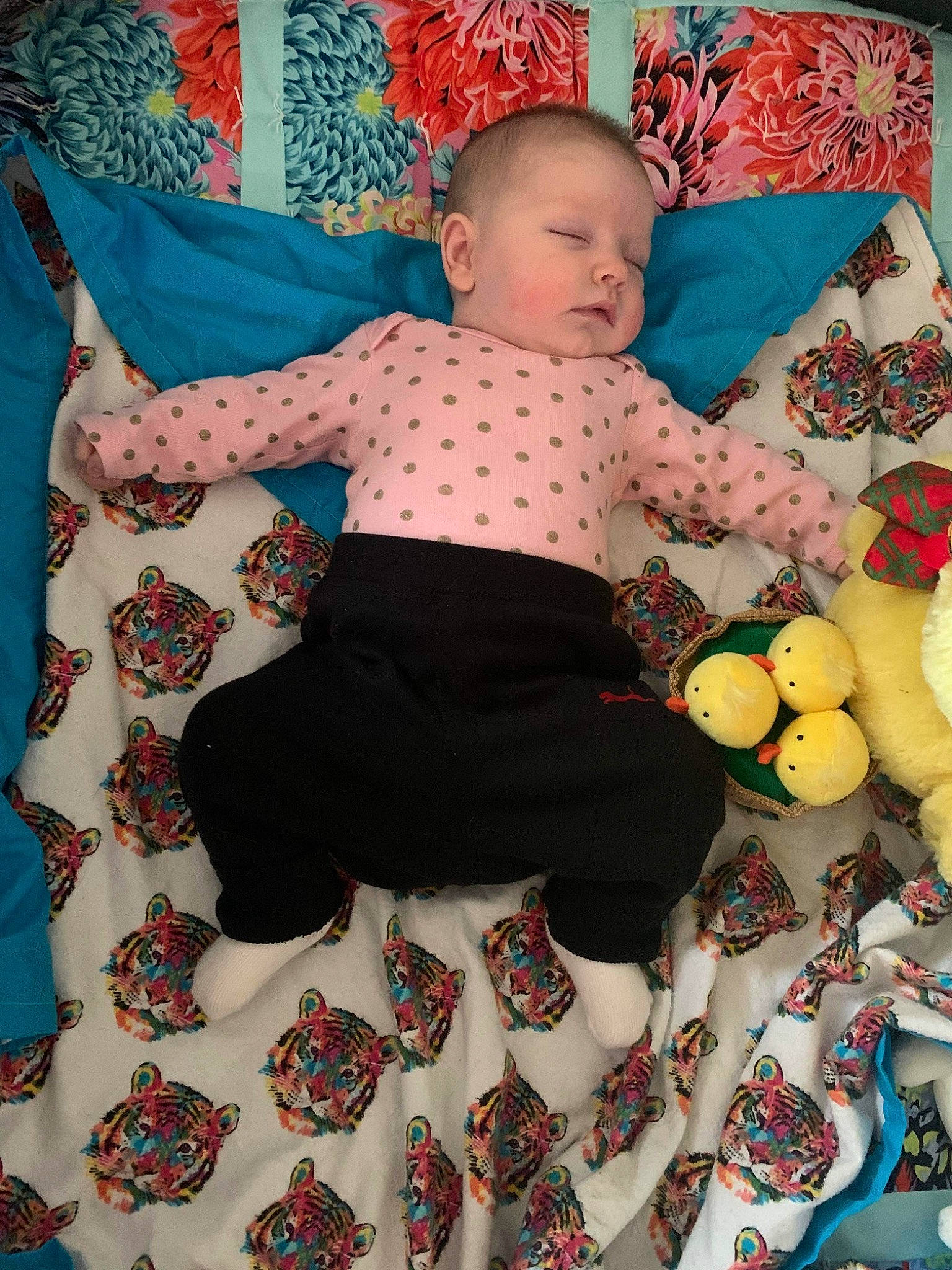 Hope is registered to the contest to win money with this photo: art, baby, baby_products, baby_toddler_clothing, bedding, child, design, fun, happy, linens, magenta, pattern, person, photograph, pink, red, room, stuffed_toy, textile, toddler