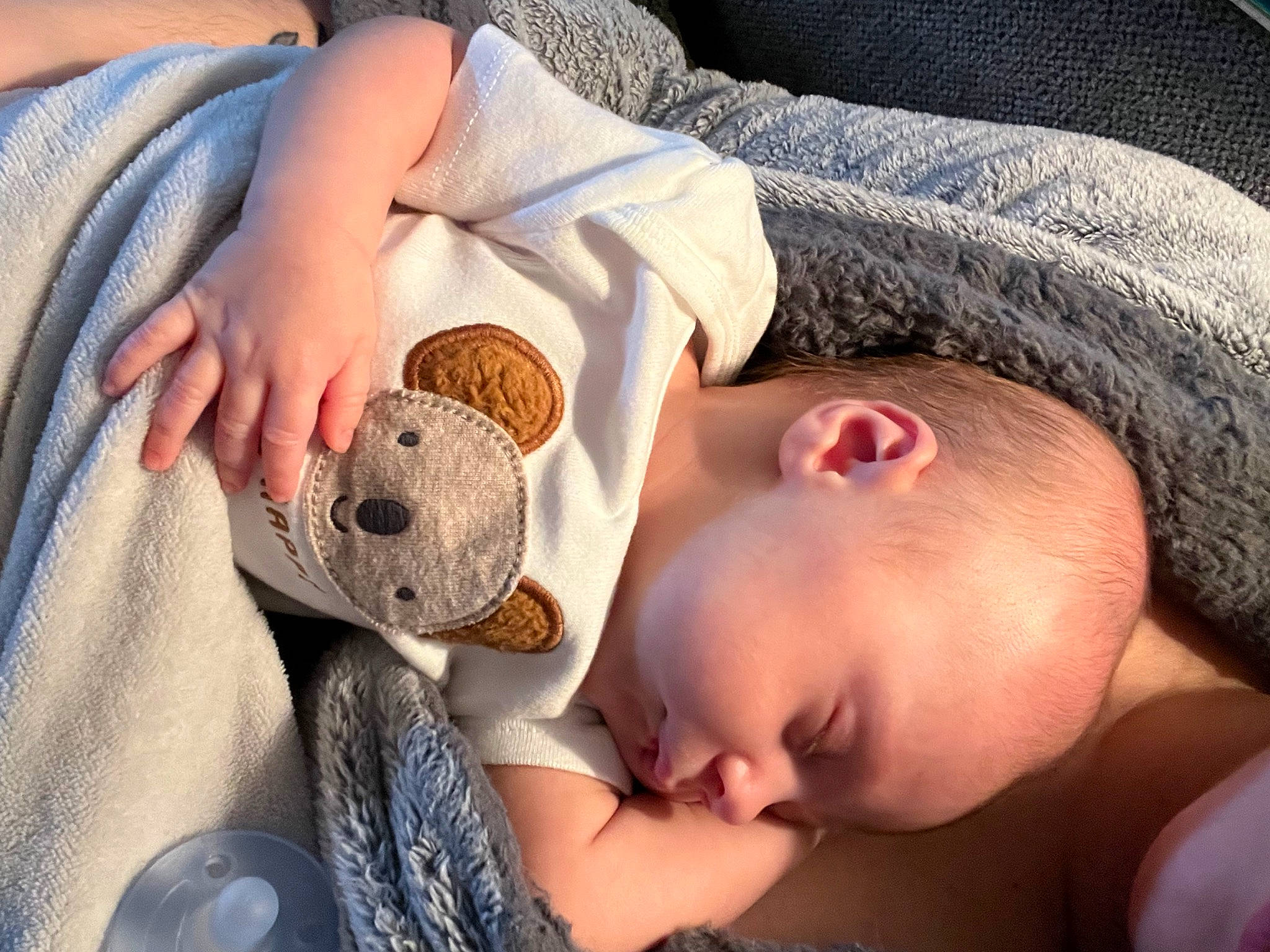 Brantley is registered to the contest to win money with this photo: abdomen, baby, baby_sleeping, bedtime, child, comfort, cool, finger, gesture, grass, happy, human_body, human_leg, nail, nap, pattern, person, sitting, skin, toddler