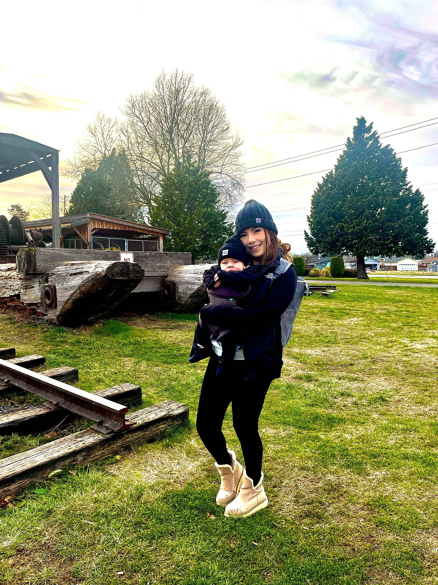 Emmett is registered to the contest to win money with this photo: cloud, fun, garden, grass, grassland, happy, headwear, joy, landscape, lawn, leggings, leisure, people_in_nature, person, plant, recreation, sky, sportswear, spring, sunlight