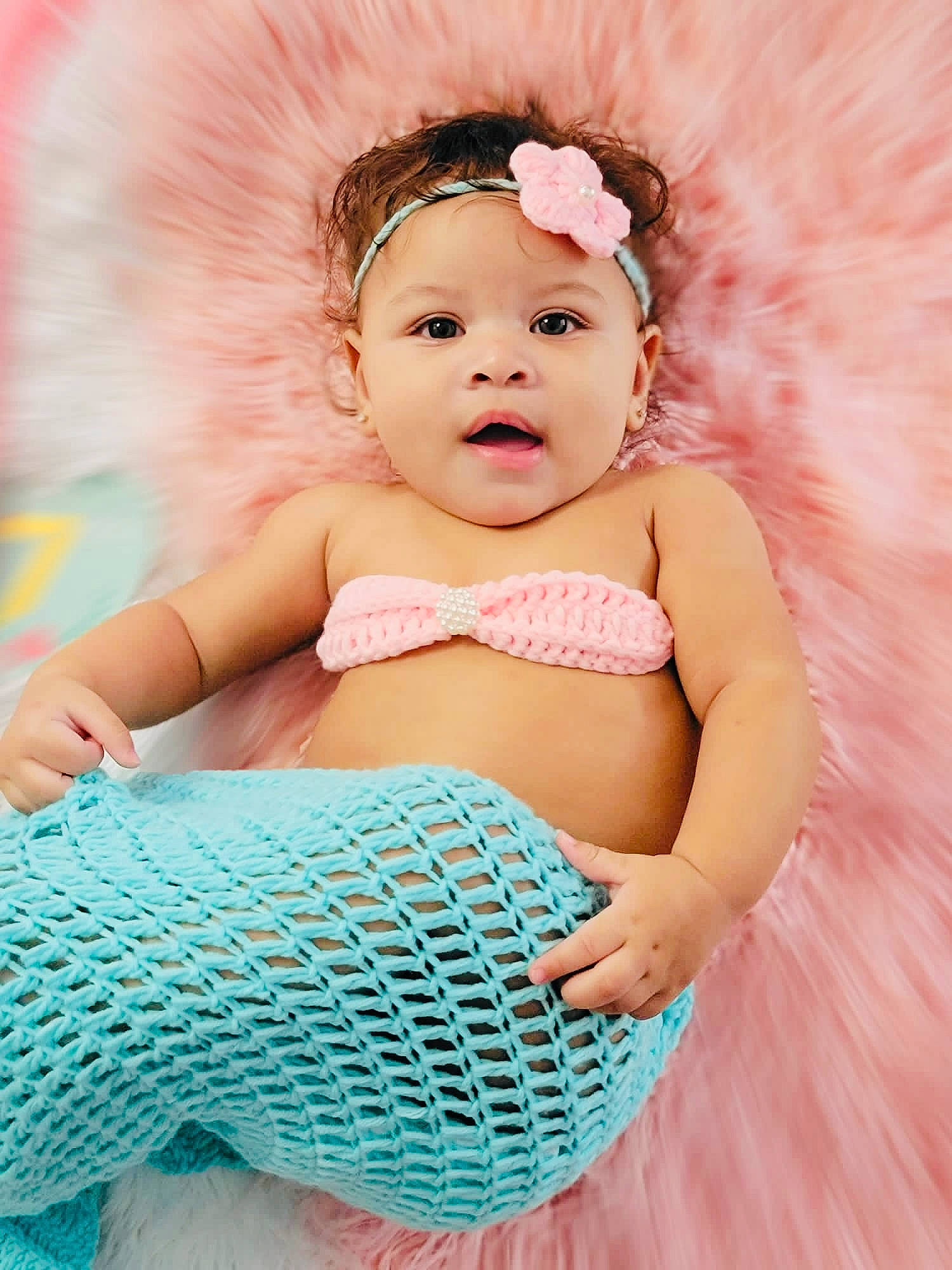 Leris. joined the competition — help win amazing prizes! abdomen, baby, baby_toddler_clothing, child, flash_photography, hairstyle, happy, headband, headgear, headpiece, human_body, jewellery, magenta, pattern, person, pink, sitting, skin, thigh, toddler