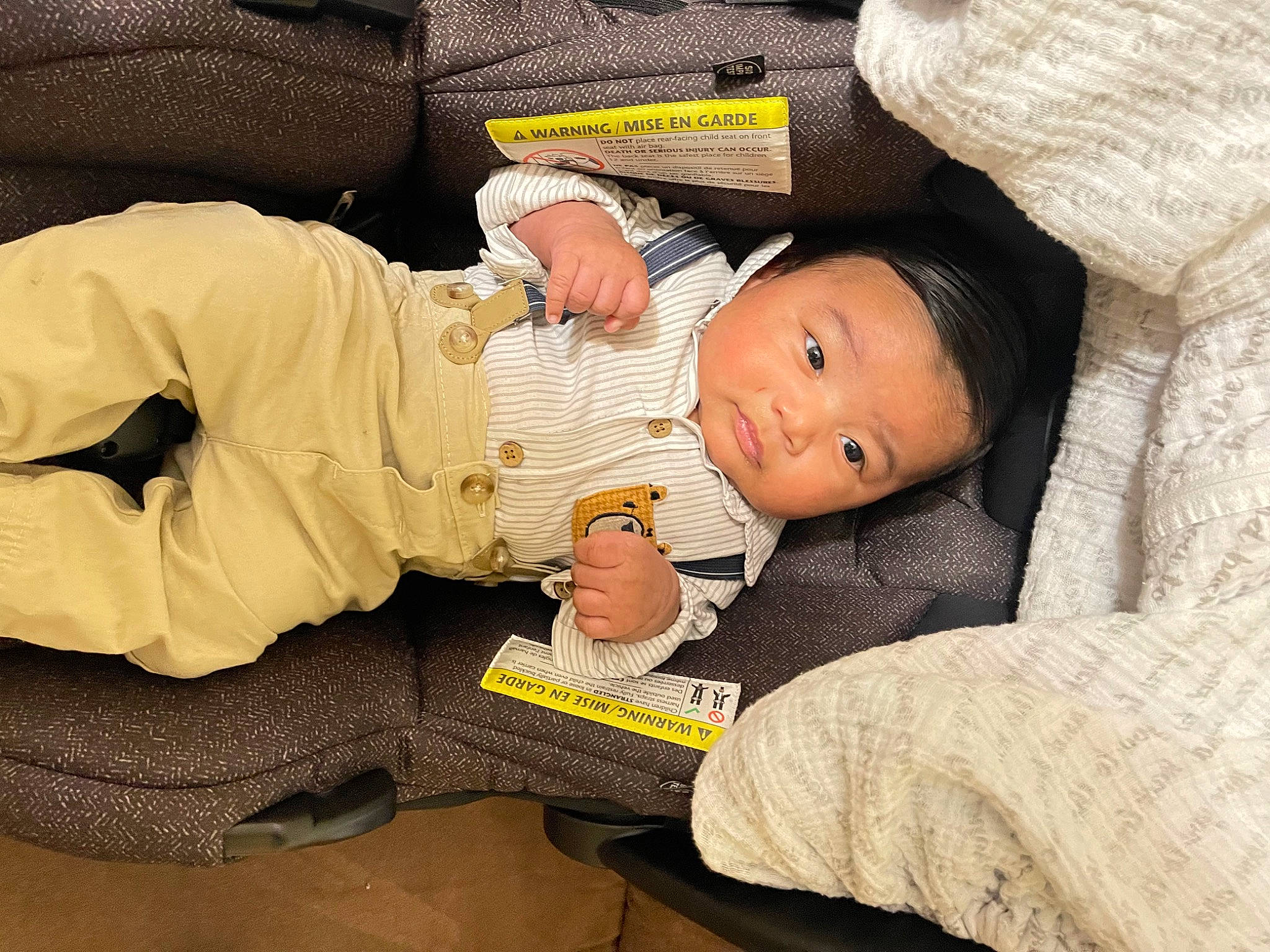 Kylian joined the competition — help win amazing prizes! baby, baby_carriage, baby_in_car_seat, baby_products, baby_sleeping, baby_toddler_clothing, bedtime, car_seat, child, comfort, lap, linens, nail, nap, person, sitting, sleep, sleeve, thumb, toddler