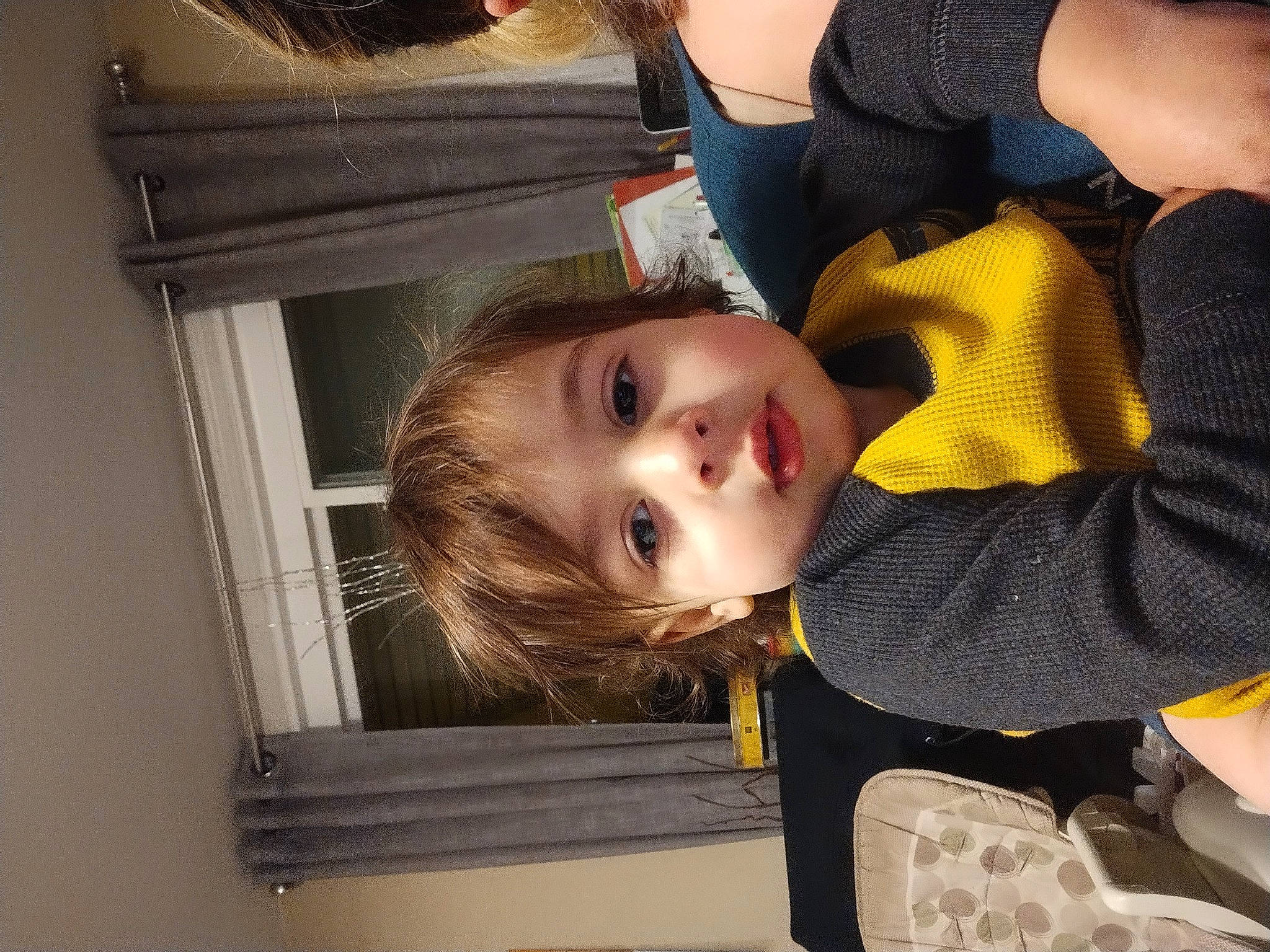 Jakob joined the competition — help win amazing prizes! baby, baby_products, baby_toddler_clothing, cheek, child, eyebrow, facial_expression, flooring, fun, happy, iris, mouth, nose, person, room, sitting, smile, toddler, wood