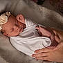 Maëly participe au concours pour gagner de l'argent avec cette photo : baby, basket, blanket, closeup, cozy, cute, feet, flower, hands, headband, infant, newborn, peaceful, portrait, resting, skin, sleeping, soft, toddler, wrapped