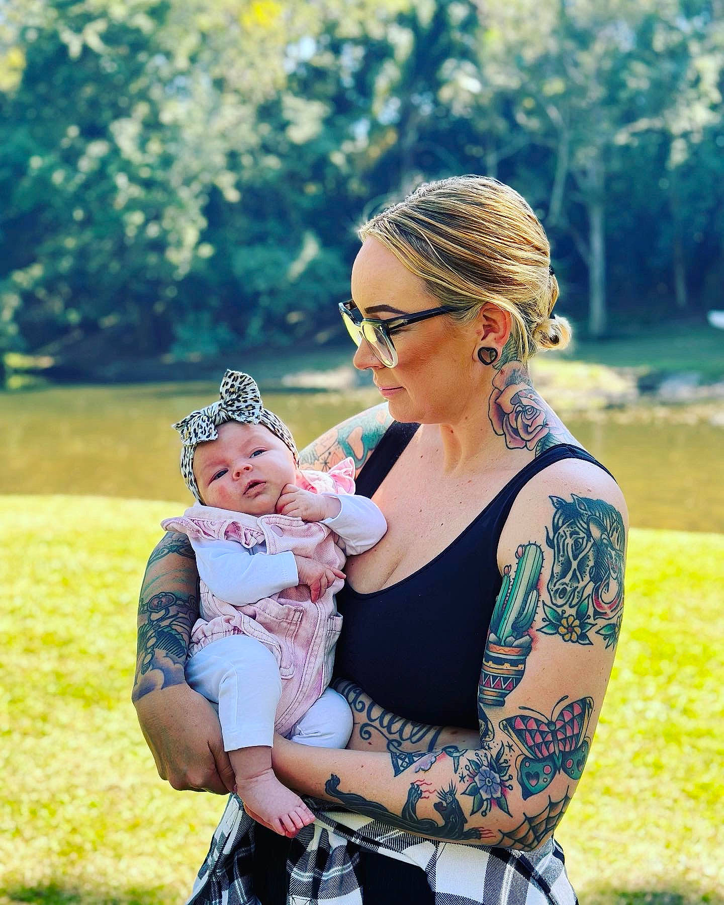 Chevy joined the competition — help win amazing prizes! baby, eyewear, face, flash_photography, goggles, grass, happy, hat, headwear, leisure, people_in_nature, person, photograph, plant, recreation, summer, sunglasses, sunlight, toddler, tree