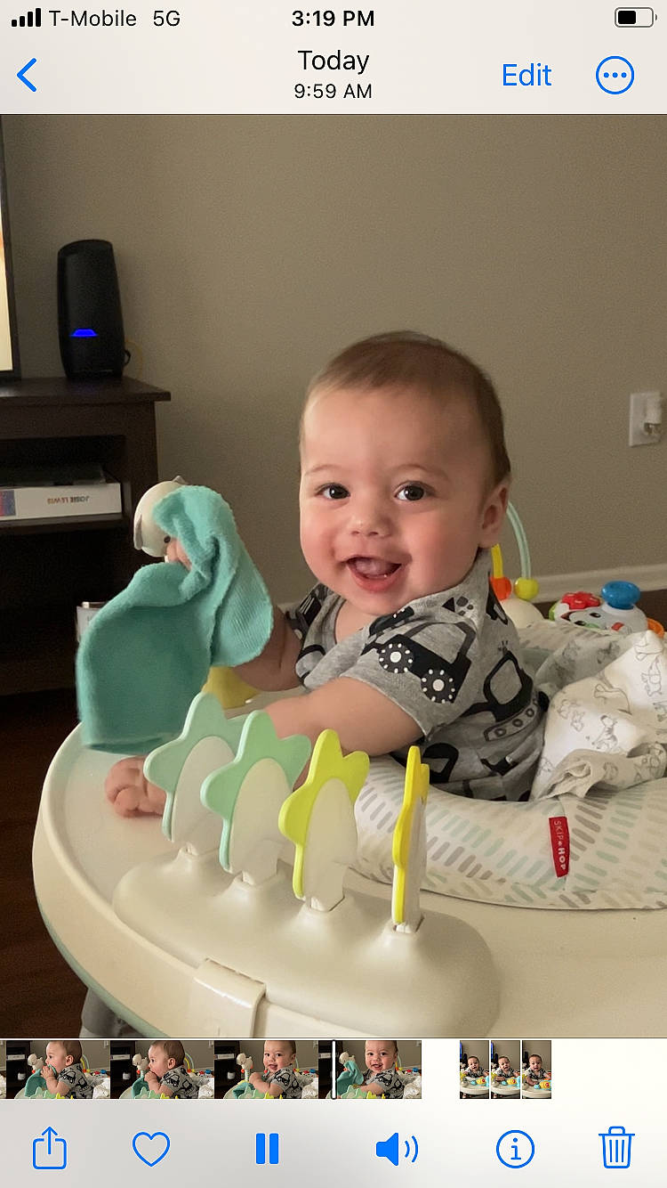 Owen joined the competition — help win amazing prizes! baby, baby_products, baby_toddler_clothing, birthday_cake, cheek, child, fun, happy, headwear, joy, mouth, party_supply, person, photograph, play, product, room, sitting, skin, smile
