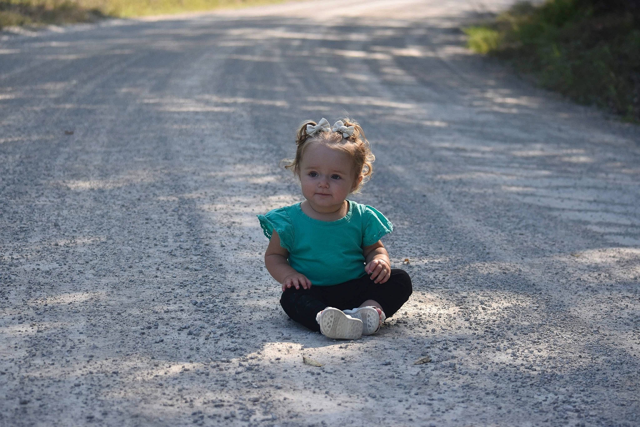 Remi joined the competition — help win amazing prizes! asphalt, baby, child, eye, grass, happy, head, landscape, leisure, people_in_nature, person, plant, play, recreation, road, road_surface, shadow, sitting, soil, toddler