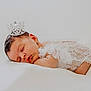 Sophia Lana joined the competition — help win amazing prizes! baby, sleeping, crown, white_lace, pearl, newborn, soft, peaceful, infant, resting, portrait, cute, delicate, sleep, closeup, child, adorable, calm, small, gentle