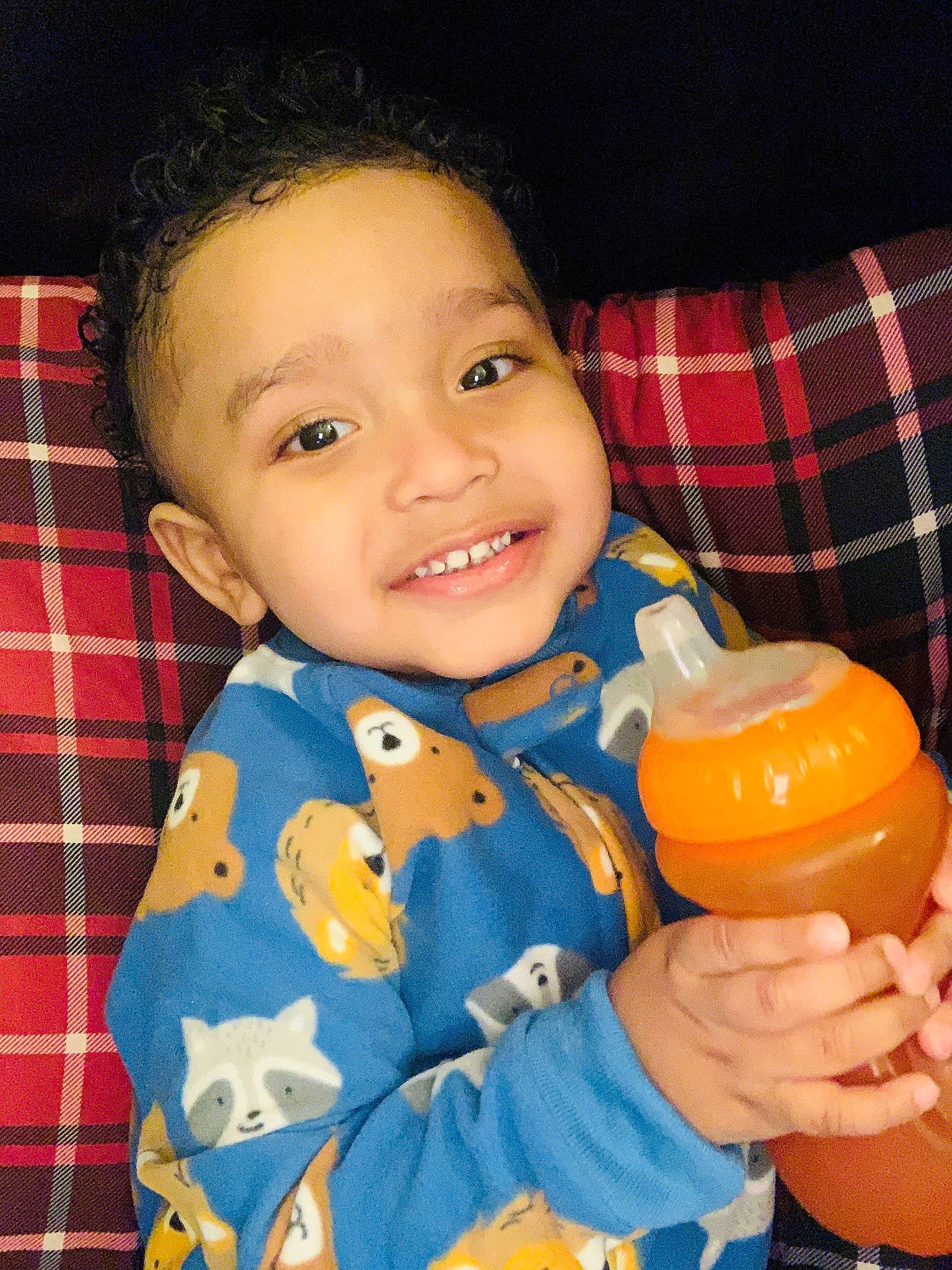 Dwayne joined the competition — help win amazing prizes! baby, baby_bottle, baby_food, baby_products, cheek, child, drinkware, joy, person, plaid, play, product, skin, smile, tableware, toddler, toy