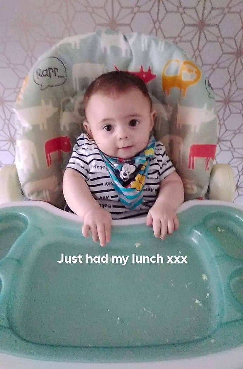 Maitland-james joined the competition — help win amazing prizes! baby, baby_products, child, fun, person, play, product, sitting, toddler