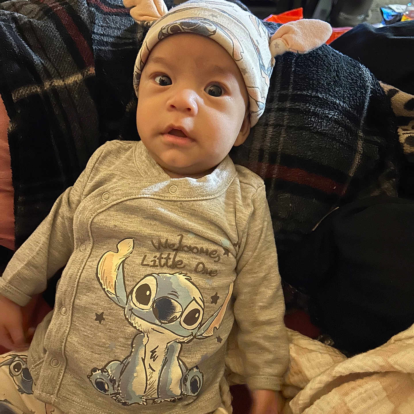 Kouen joined the competition — help win amazing prizes! accessories, baby, bag, baseballcap, beanie, bonnet, cap, clothing, couch, face, furniture, handbag, hat, head, knitwear, person, photography, portrait, sweater, t_shirt