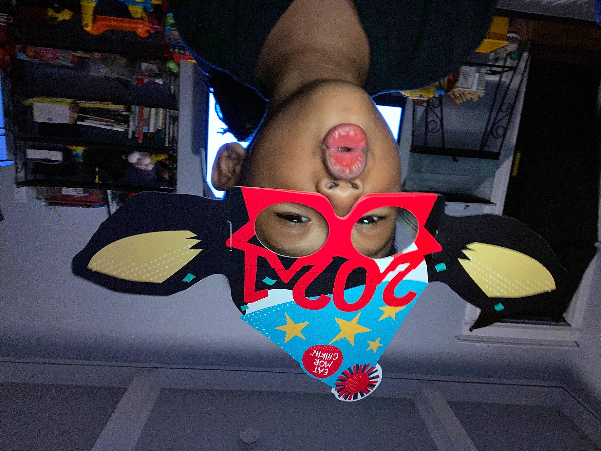 Landon joined the competition — help win amazing prizes! arm, art, beard, bone, carmine, chest, eye, eyewear, facial_hair, fictional_character, font, mask, masque, moustache, mouth, person, personal_protective_equipment, t_shirt, tattoo, toy