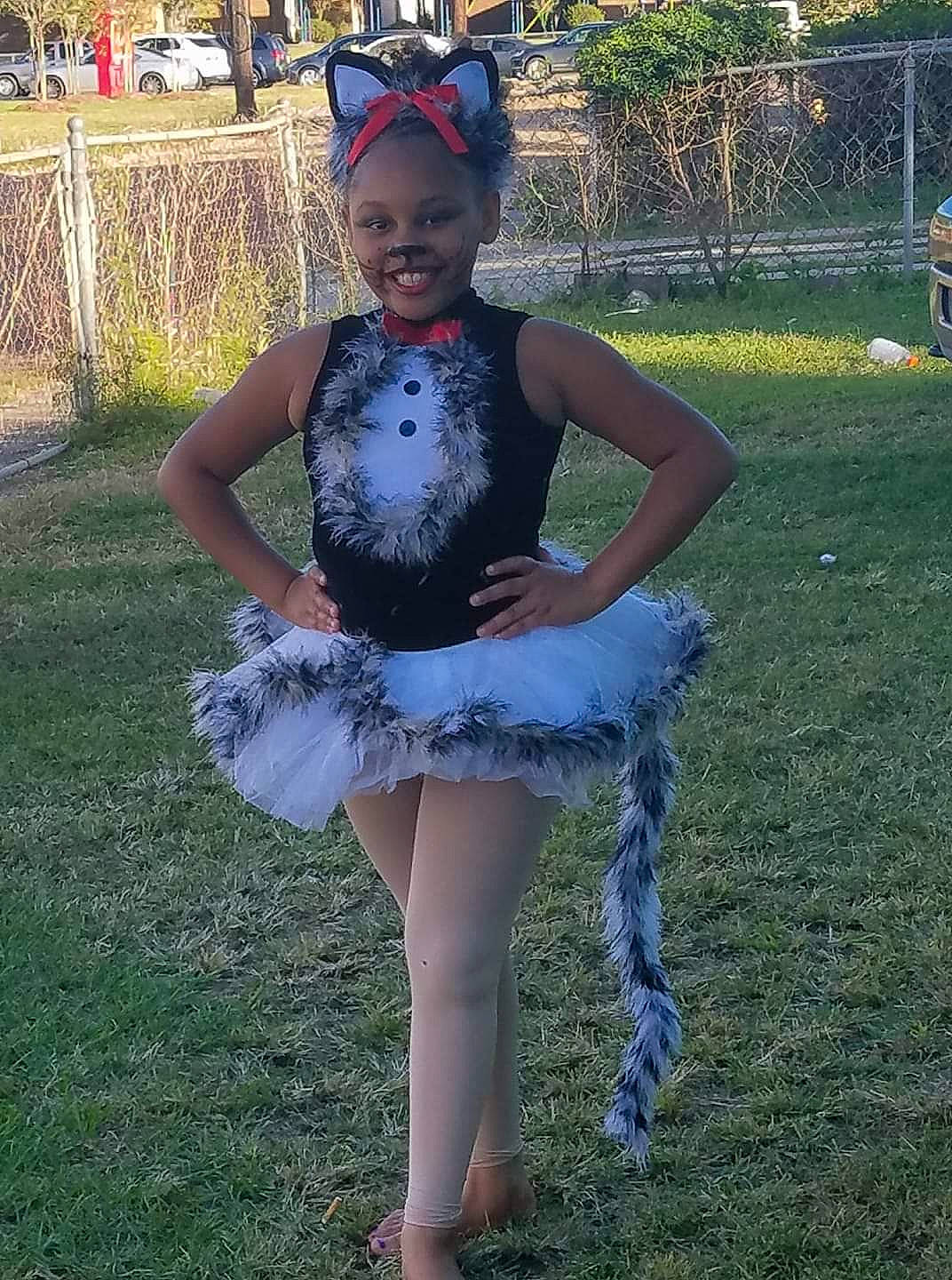 Na'Miyah joined the competition — help win amazing prizes! ballet_tutu, clothing, costume, joy, person