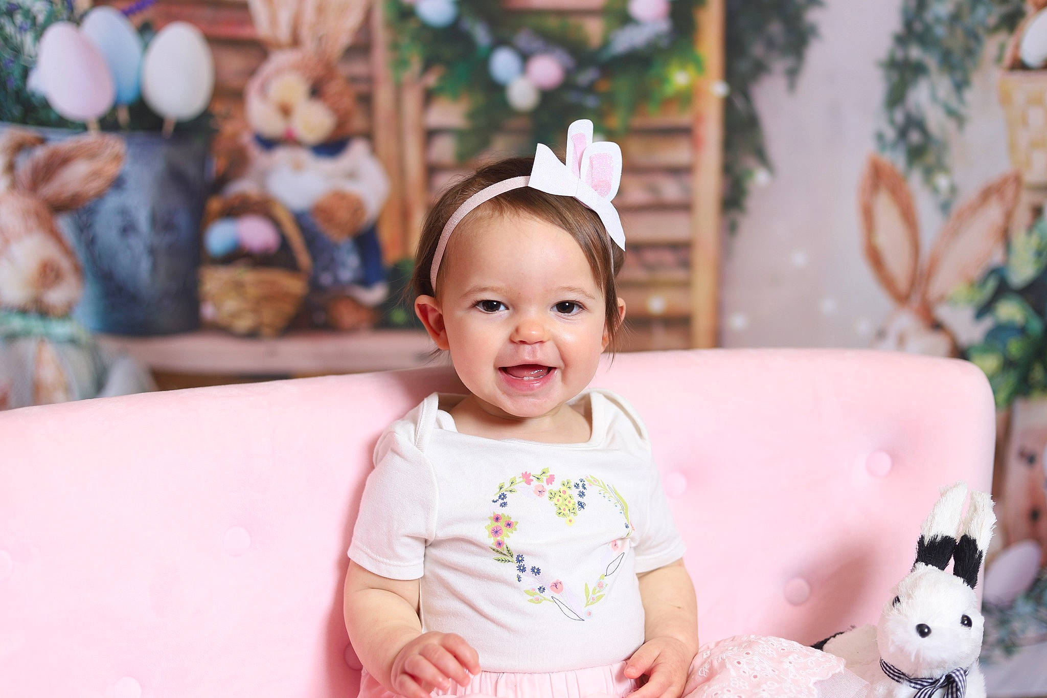 Amélie joined the competition — help win amazing prizes! baby, baby_toddler_clothing, birthday, child, event, fashion_accessory, fun, happy, headgear, joy, leisure, mammal, party_supply, person, pink, recreation, sitting, skin, smile, sweetness