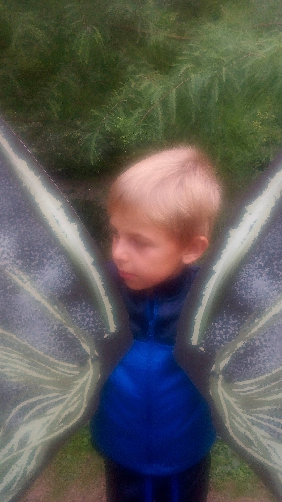 Gabriel a rejoint le concours — aidez-le/la à gagner de superbes lots ! baby, blue, child, eye, fun, grass, head, iris, nose, person, plant, play, smile, toddler, tree