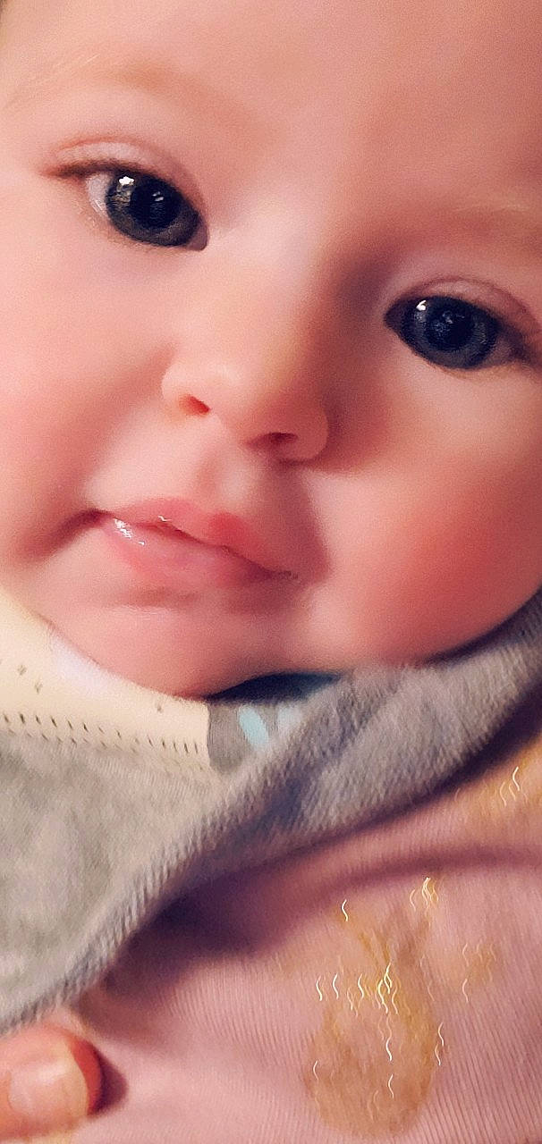 Anabella is registered to the contest to win money with this photo: baby, beauty, cheek, child, chin, close_up, eye, eyebrow, eyelash, face, forehead, head, iris, jaw, lip, mouth, nose, organ, person, skin