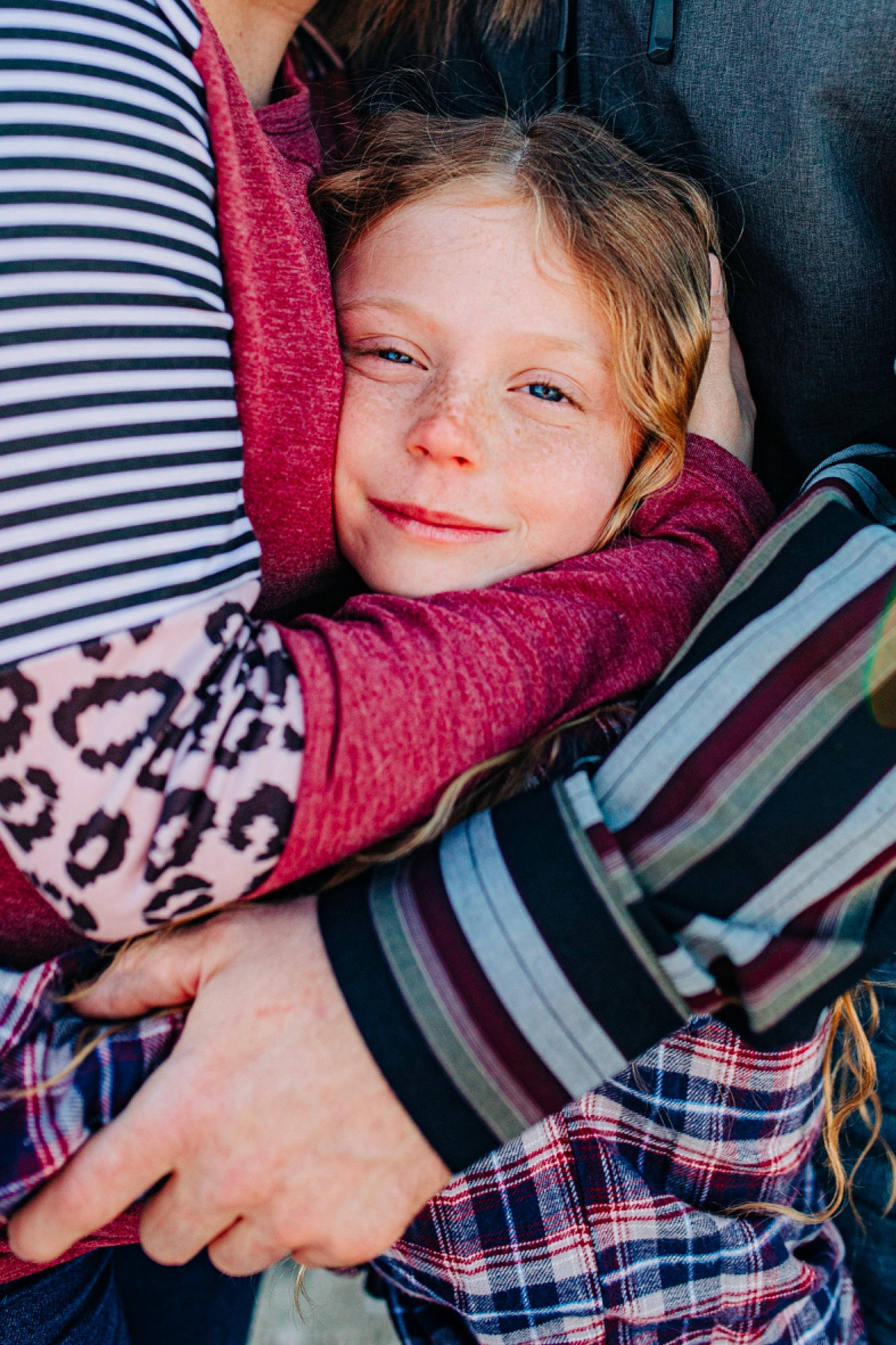 Natasha joined the competition — help win amazing prizes! baby, baby_products, baby_toddler_clothing, black, child, comfort, couch, fun, happy, joy, linens, pattern, person, plaid, red, sitting, sleeve, tartan, textile, toddler