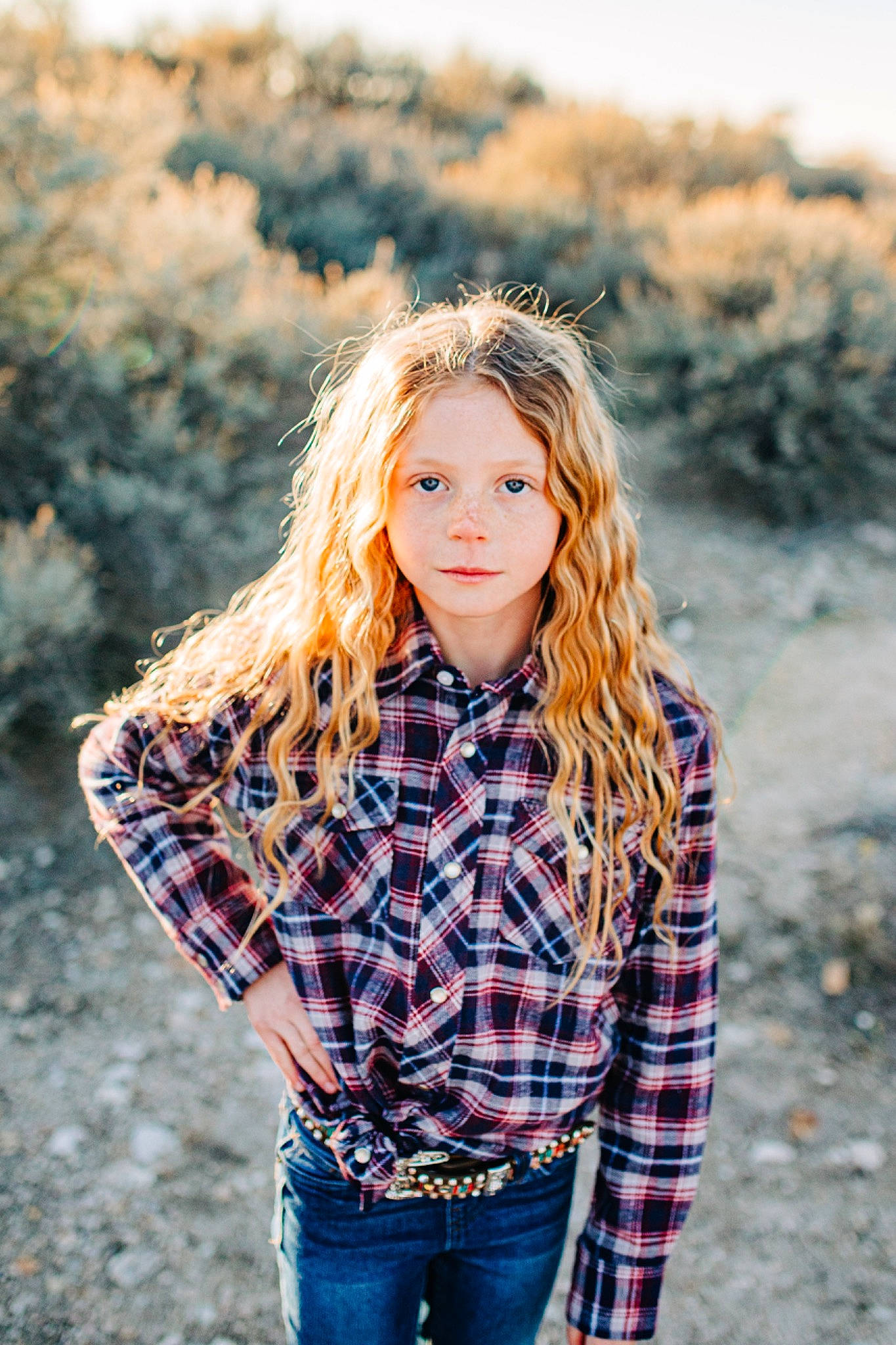 Natasha joined the competition — help win amazing prizes! blond, brown_hair, clothing, cool, denim, electric_blue, eye, flash_photography, grass, hairstyle, happy, lip, long_hair, pattern, people_in_nature, person, plaid, standing, sunlight, tartan