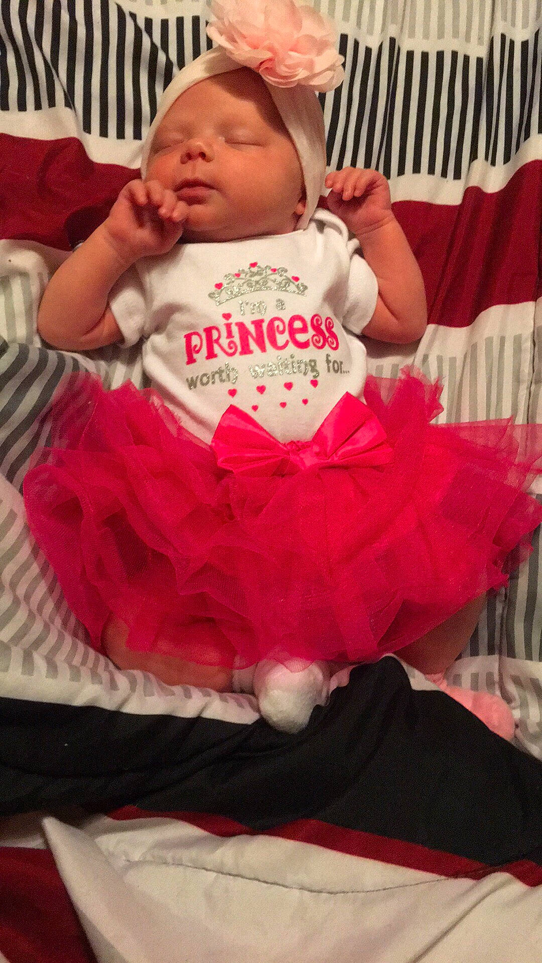 Alaska joined the competition — help win amazing prizes! ballet_tutu, child, costume, day, fun, infant, person, pink, product, red, textile, toddler