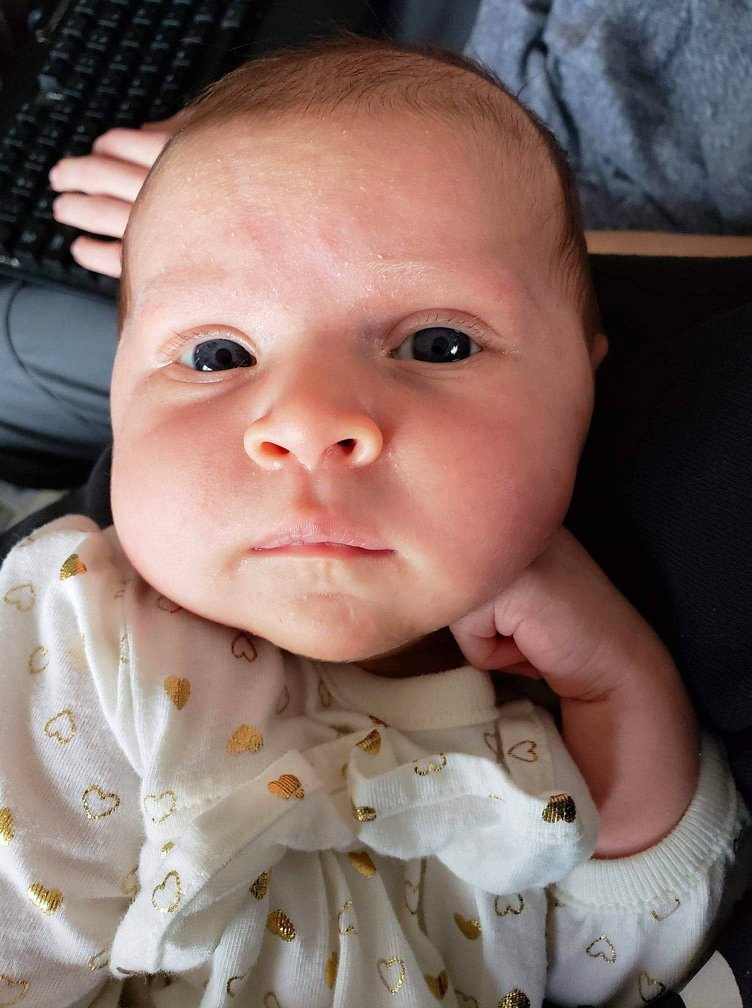 Mattie joined the competition — help win amazing prizes! boy, cheek, child, chin, close_up, ear, eye, face, girl, head, infant, iris, lip, mouth, nose, person, portrait_photography, skin, smile, toddler