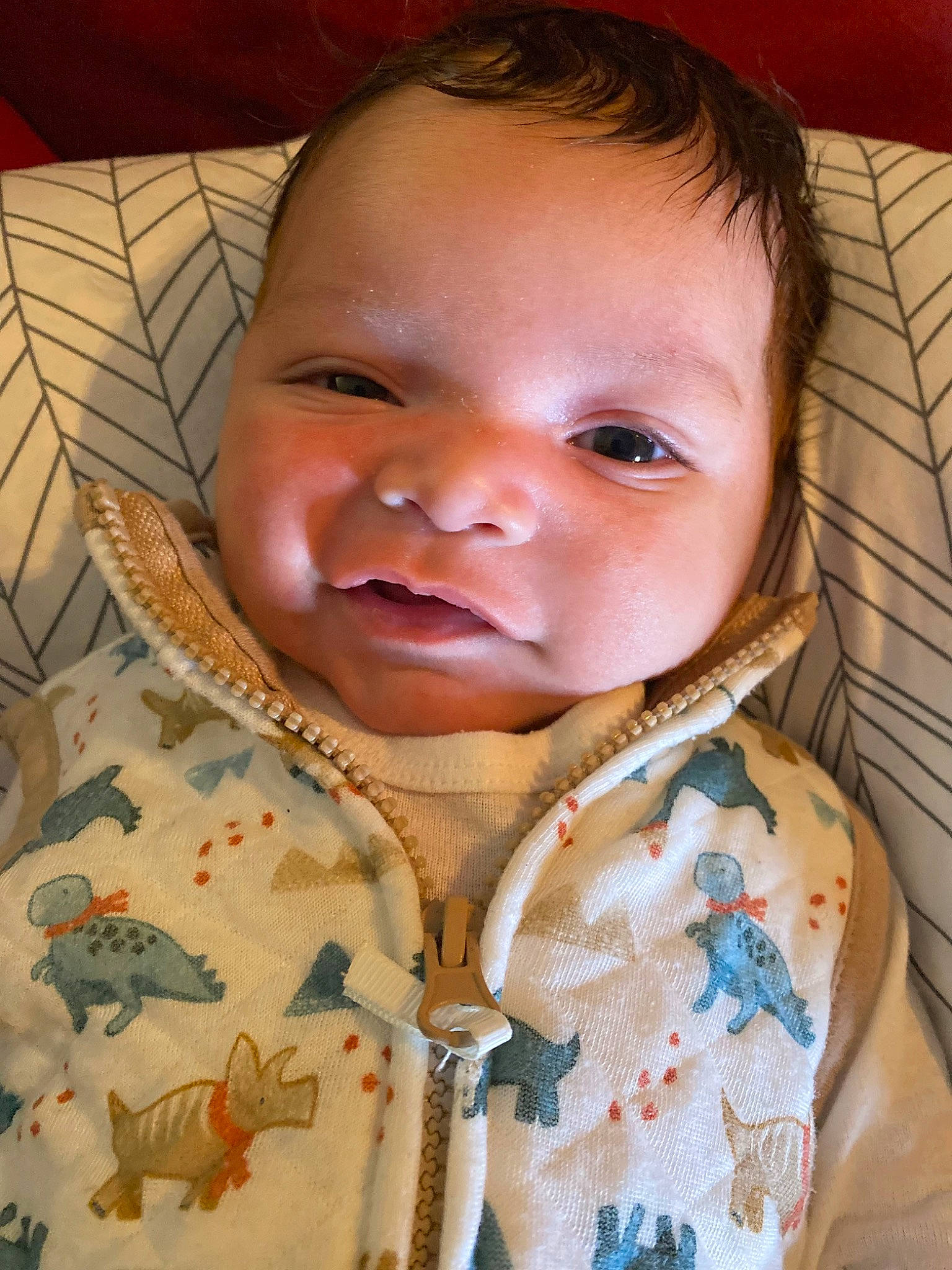 Kayce joined the competition — help win amazing prizes! baby, baby_toddler_clothing, cheek, clothing, collar, comfort, ear, eyebrow, eyelash, forehead, happy, iris, lip, neck, nose, organ, person, skin, sleeve, smile