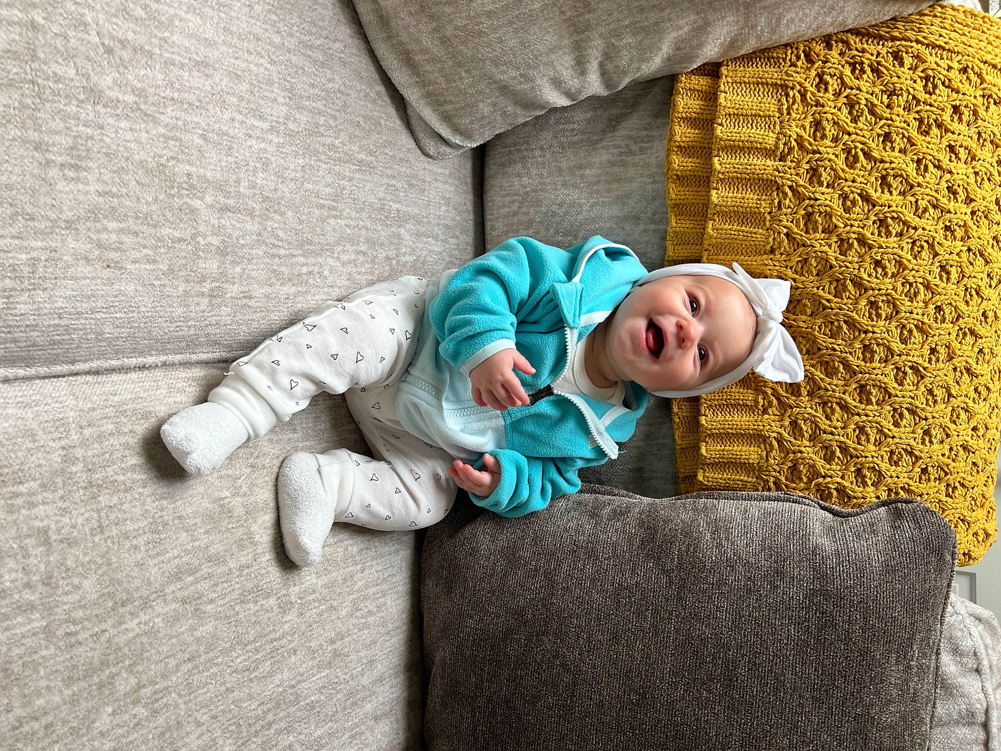 Kali joined the competition — help win amazing prizes! baby, baby_products, baby_sleeping, baby_toddler_clothing, child, comfort, couch, flooring, fur, grass, headwear, linens, nap, person, room, sitting, sleep, sleeve, throw_pillow, toddler
