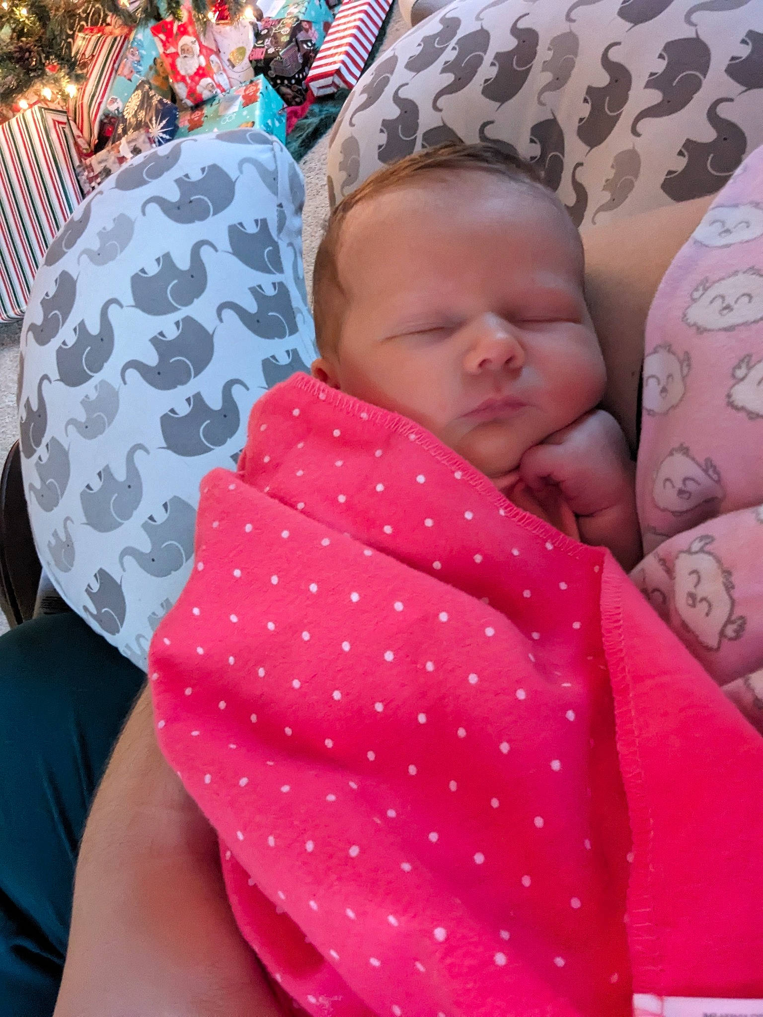 Raelynn joined the competition — help win amazing prizes! baby, baby_products, baby_sleeping, baby_toddler_clothing, bedding, bedtime, child, comfort, cool, happy, linens, magenta, nap, pattern, peach, person, pink, sleeve, t_shirt, textile