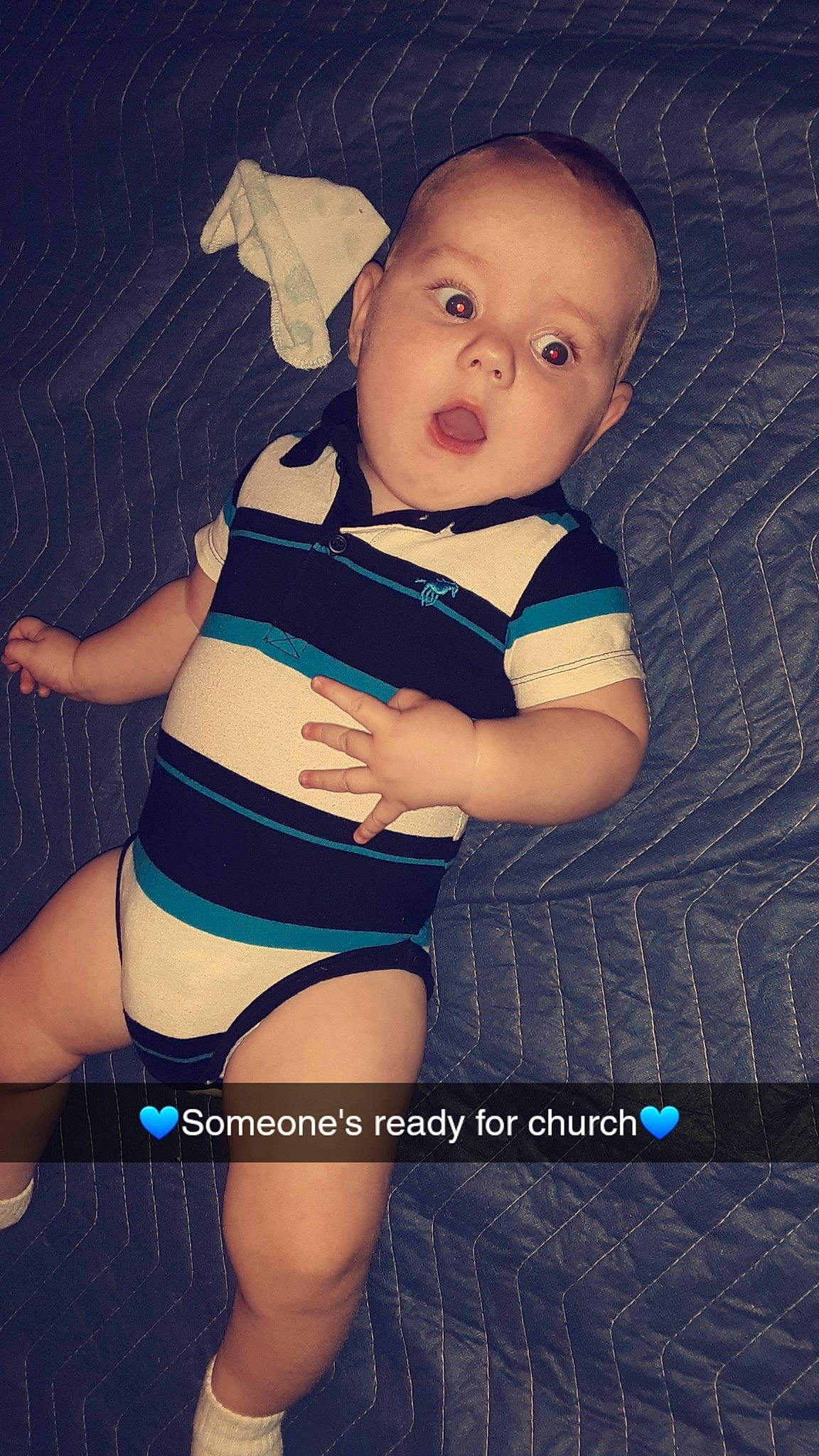 Karter Wayne is registered to the contest to win money with this photo: abdomen, arm, baby, cheek, child, joint, leg, muscle, person, smile, thigh, toddler, trunk