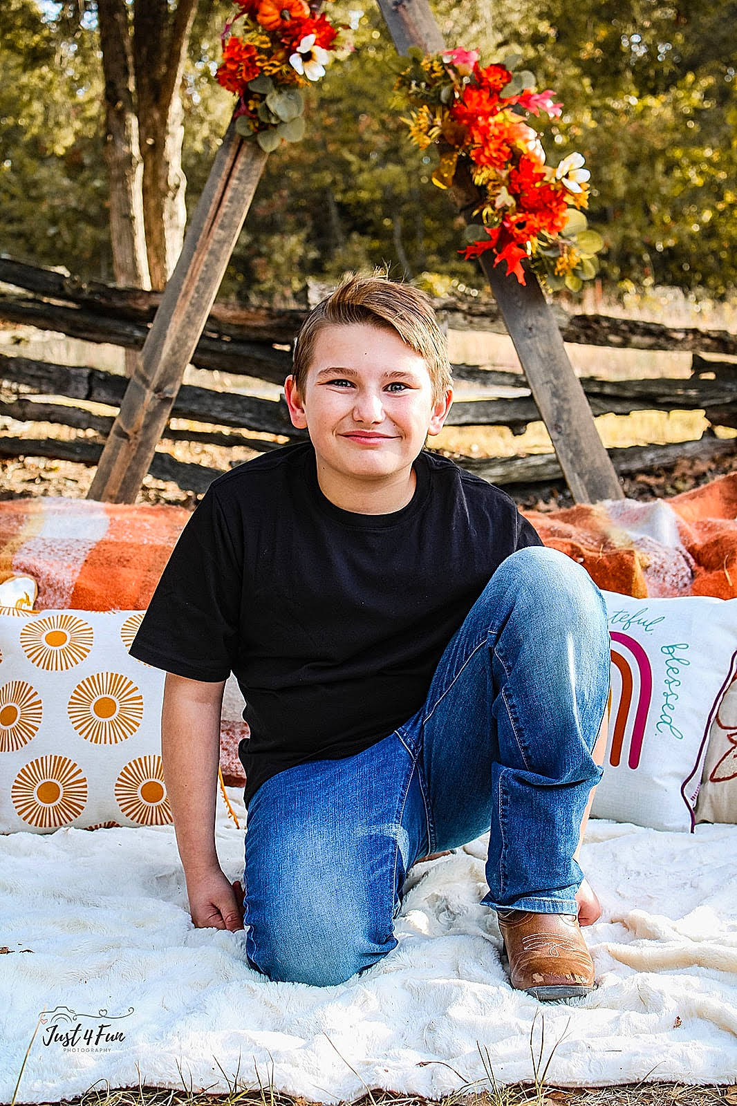 Legend joined the competition — help win amazing prizes! denim, facial_expression, fashion, flash_photography, flower, fun, grass, happy, human_leg, jeans, joy, leisure, orange, people_in_nature, person, photograph, plant, red, sitting, smile