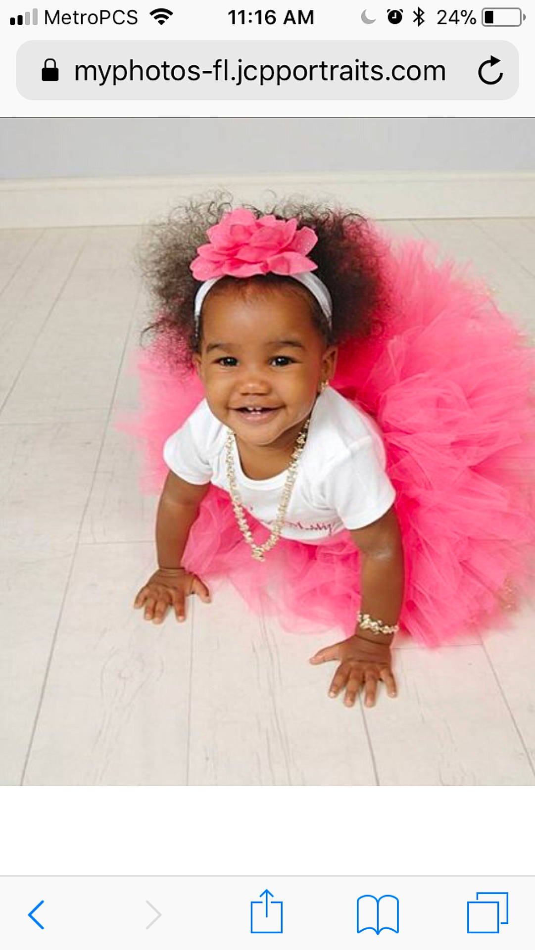 Le?ani joined the competition — help win amazing prizes! child, girl, hair_accessory, happiness, headgear, infant, joy, magenta, material, person, photo_caption, pink, product, smile, toddler