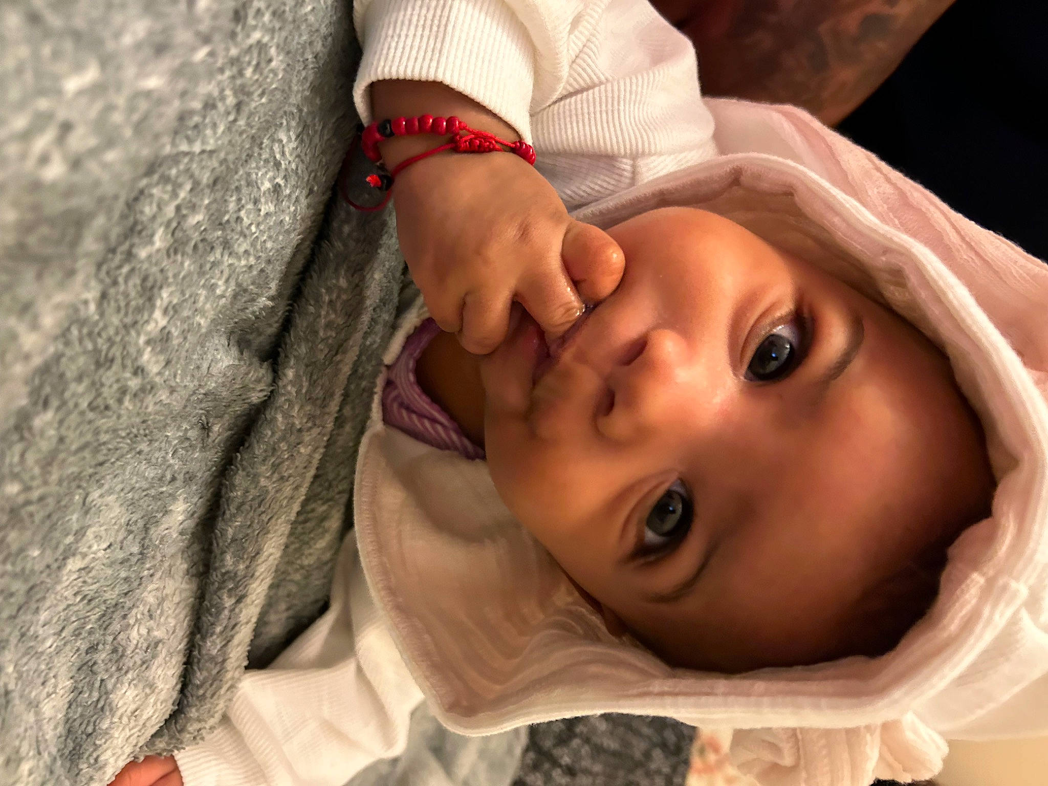 Kailani joined the competition — help win amazing prizes! brown_hair, child, close_up, eye, eyebrow, eyelash, flash_photography, fun, grass, hair, happy, human_body, iris, lip, nose, person, skin, smile, toddler, tree