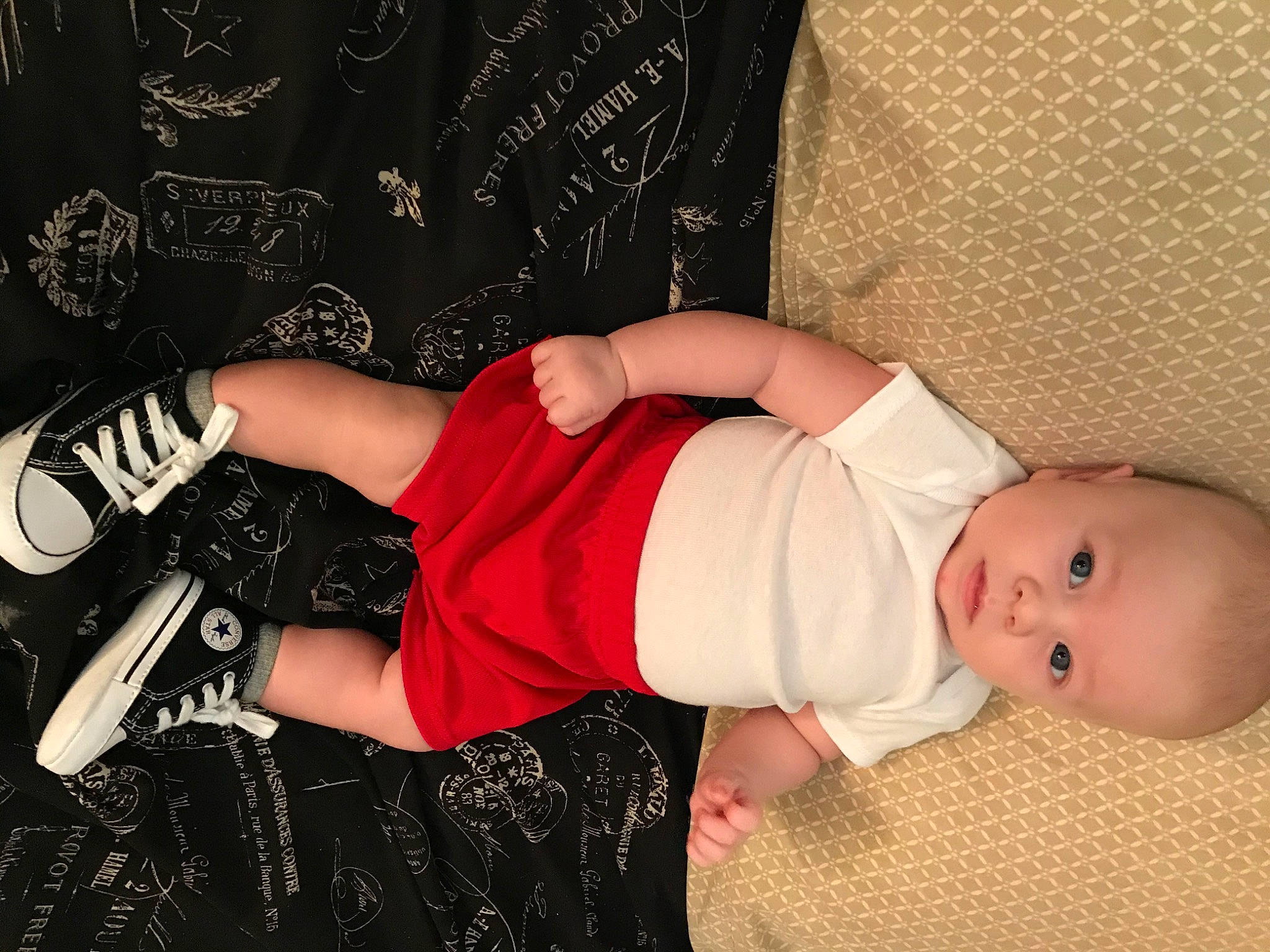 Leeland joined the competition — help win amazing prizes! arm, baby, baby_products, child, cool, finger, hand, joint, leg, person, product, shoe, toddler