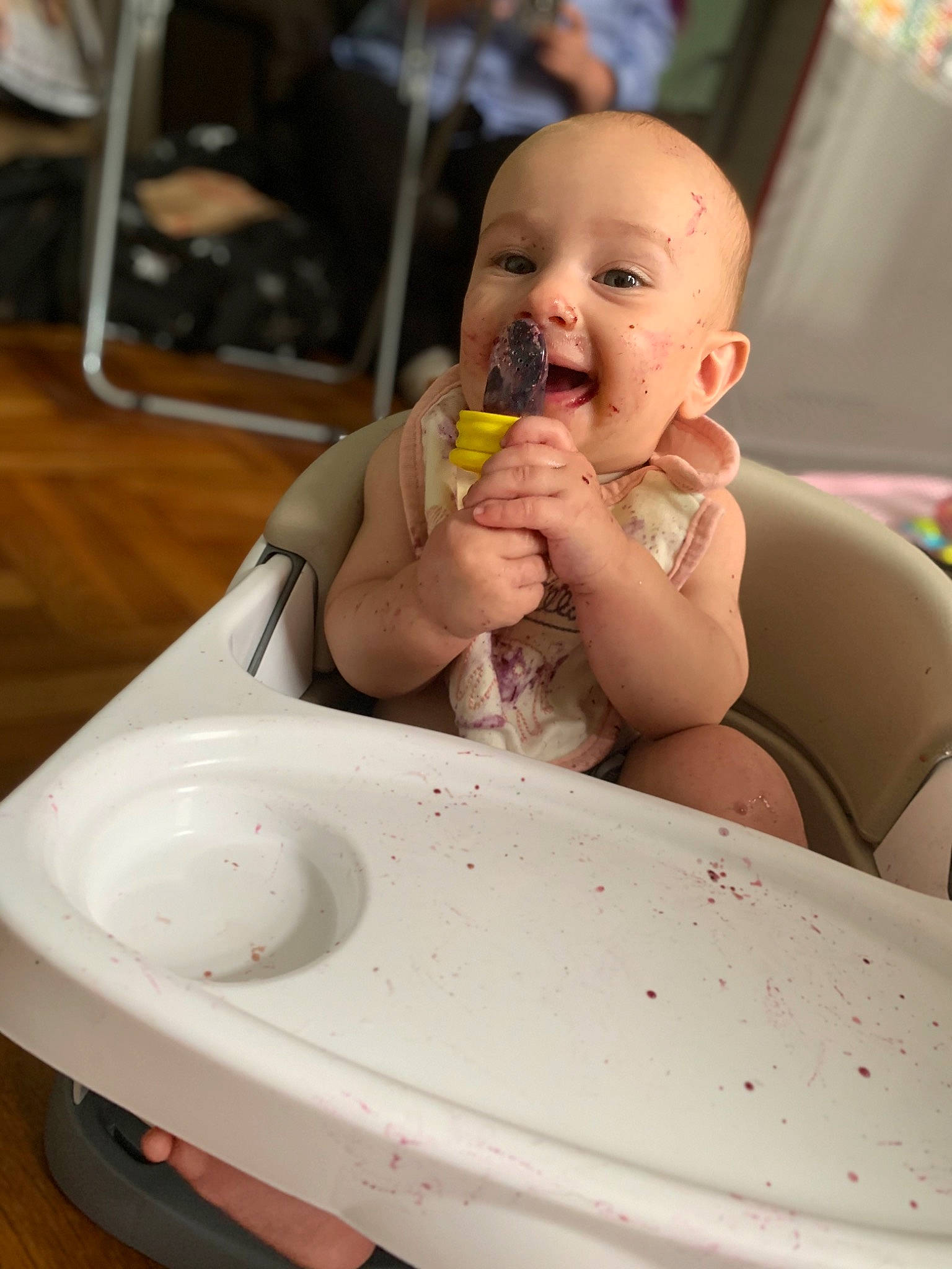Layla joined the competition — help win amazing prizes! baby, child, eating, person, toddler