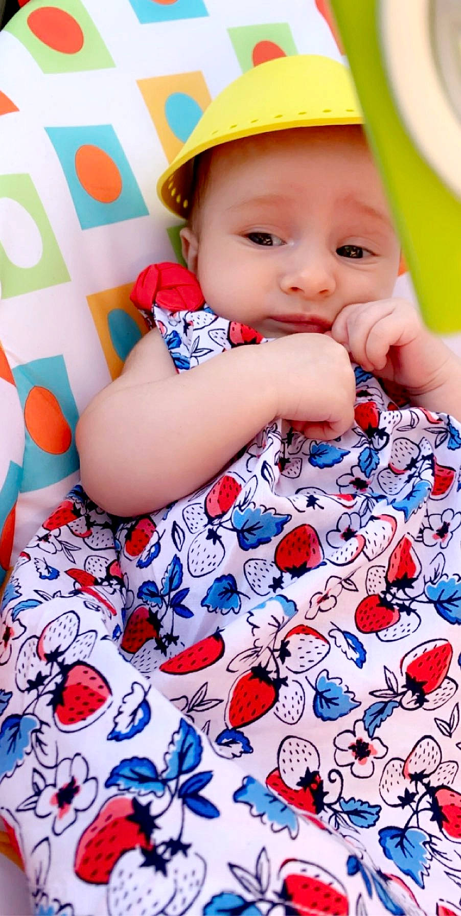 Layla Lujane joined the competition — help win amazing prizes! baby, baby_products, baby_toddler_clothing, cheek, child, pattern, person, play, product, smile, textile, toddler