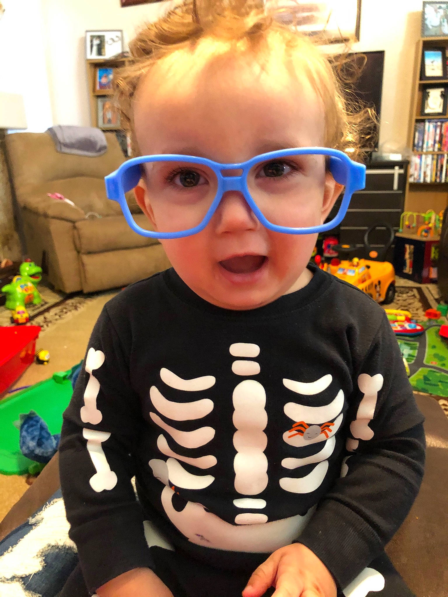Trenton joined the competition — help win amazing prizes! child, cool, eyewear, fun, glasses, goggles, hairstyle, person, personal_protective_equipment, sunglasses, t_shirt, toddler, vision_care