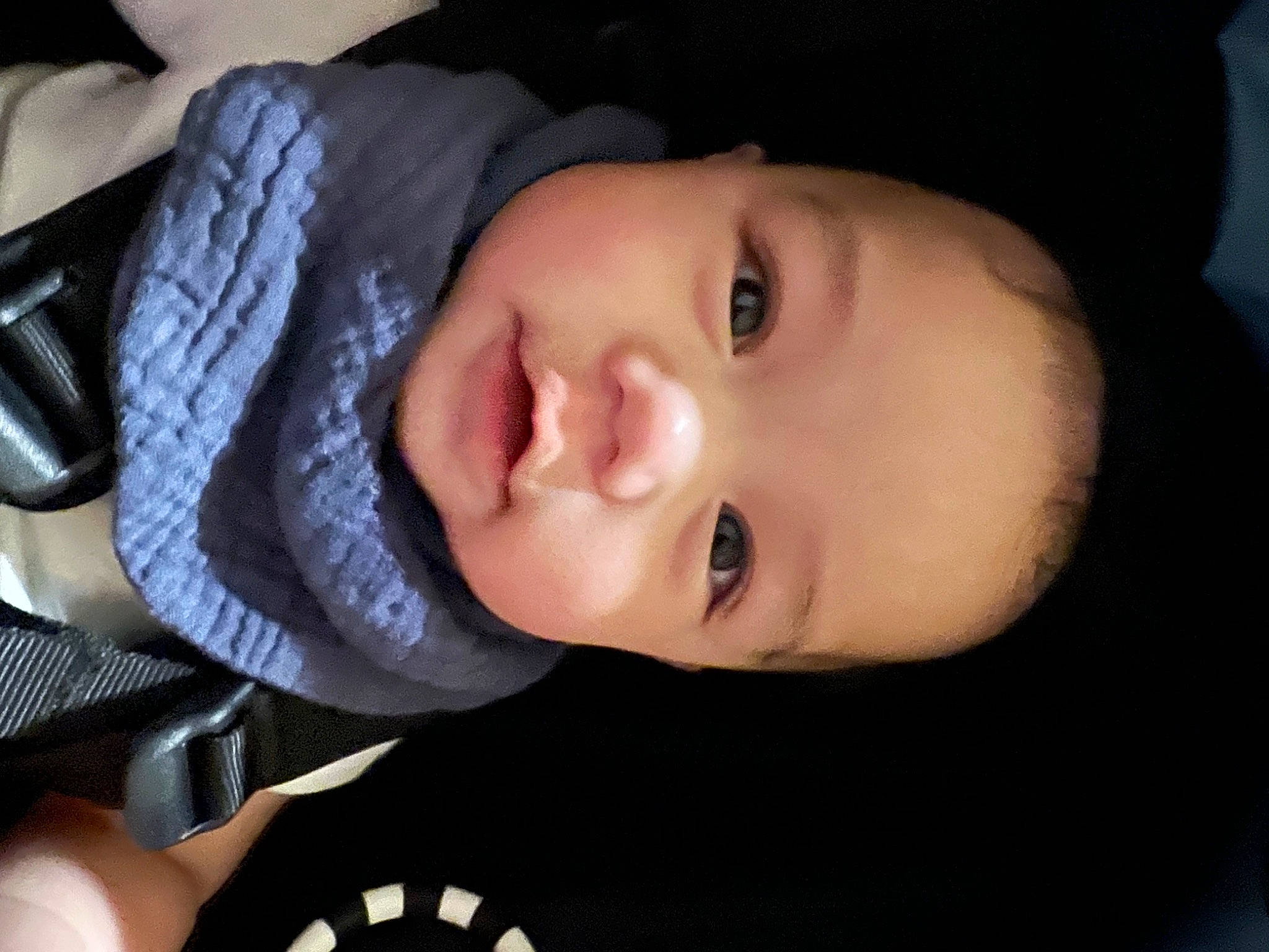 Alexis joined the competition — help win amazing prizes! baby, cheek, chin, cool, eyebrow, eyelash, face, facial_expression, headgear, human, iris, lip, mammal, mouth, neck, nose, person, skin, sleeve, smile