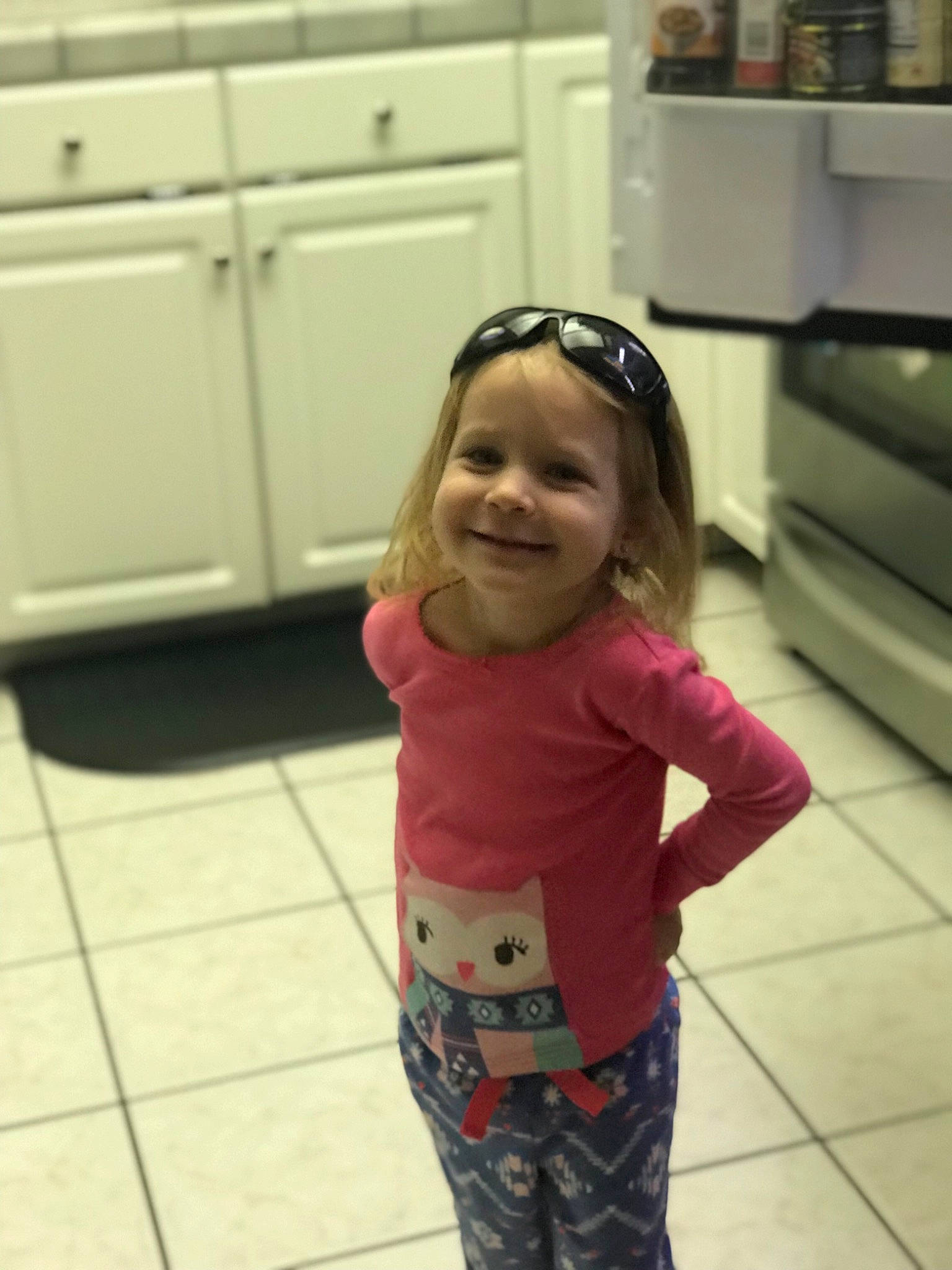 Evalina joined the competition — help win amazing prizes! arm, baby, cheek, child, cool, daughter, face, facial_expression, floor, flooring, fun, happy, head, joy, person, pink, shoulder, skin, smile, standing