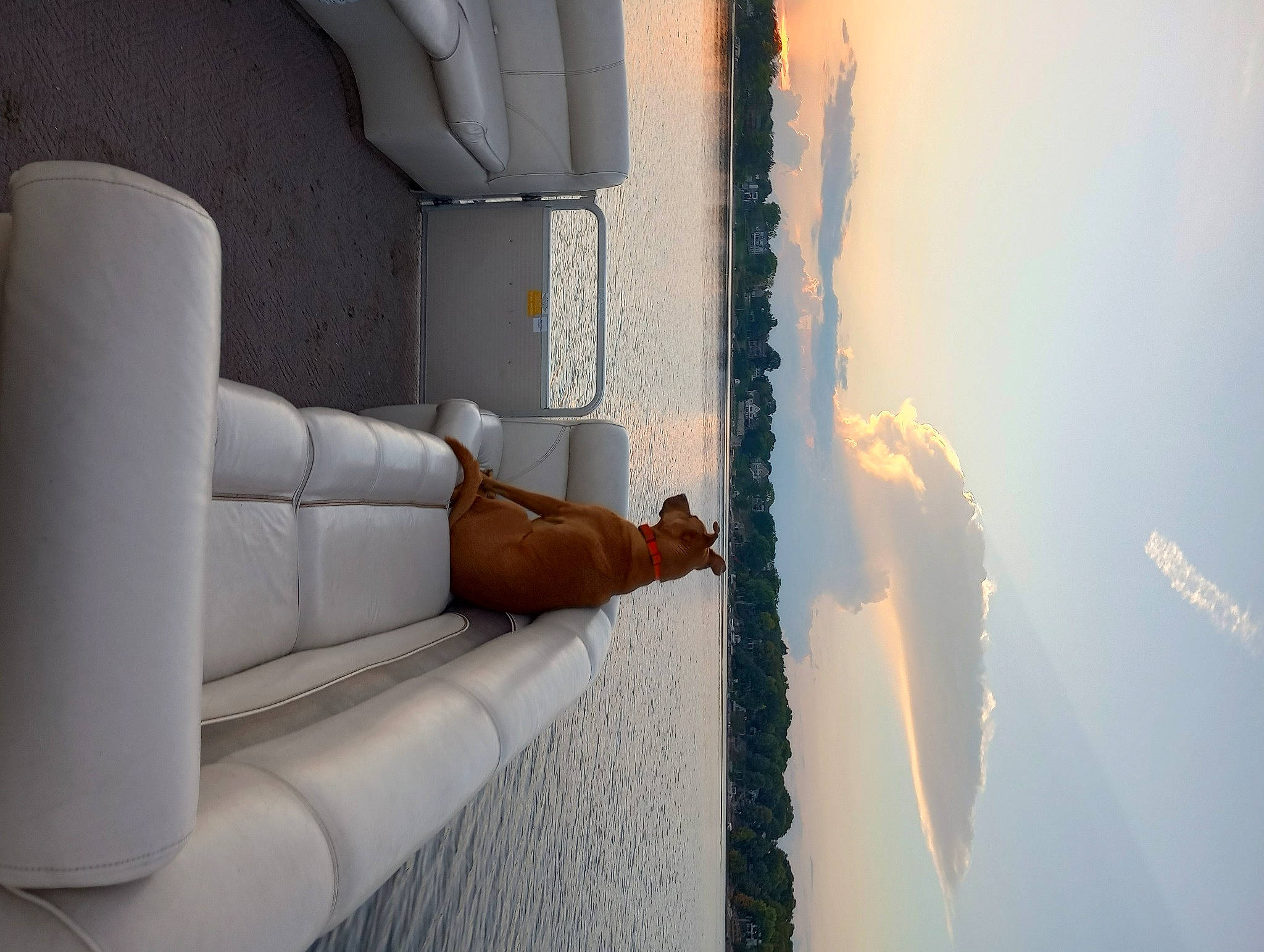 Chief is registered to the contest to win money with this photo: beauty, comfort, concrete, couch, cylinder, daytime, flooring, heat, human_leg, linens, material_property, pipe, room, shadow, sky, sofa_bed, studio_couch, thigh, water, wood