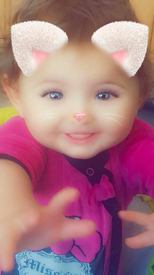 Maëlys a rejoint le concours — aidez-le/la à gagner de superbes lots ! cheek, child, doll, ear, eye, face, forehead, girl, hair_accessory, head, human_hair_color, infant, iris, joy, lip, organ, person, pink, skin, smile