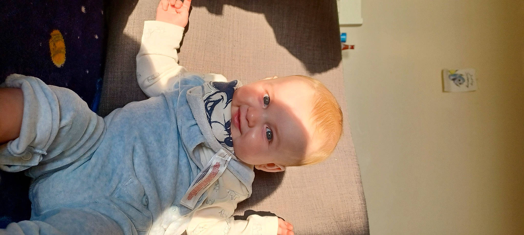 Finley joined the competition — help win amazing prizes! baby, cheek, child, ear, elbow, eyebrow, forehead, fun, gesture, happy, headgear, jaw, laugh, mouth, nose, sitting, skin, smile, toddler, wood