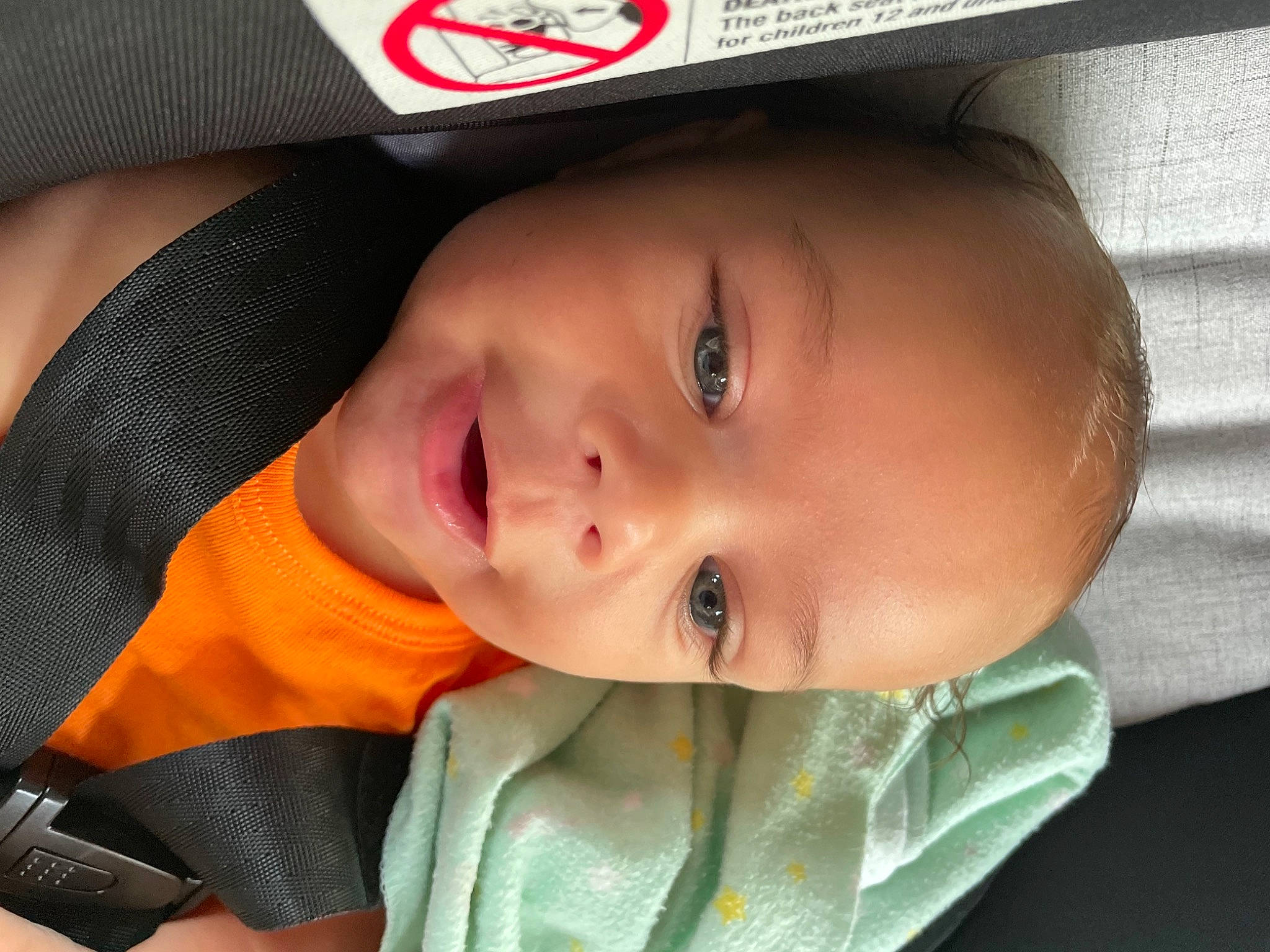 Alonzo is registered to the contest to win money with this photo: baby, baby_toddler_clothing, cheek, child, chin, comfort, ear, eyebrow, eyelash, forehead, happy, iris, lip, mouth, neck, nose, person, skin, sleeve, smile