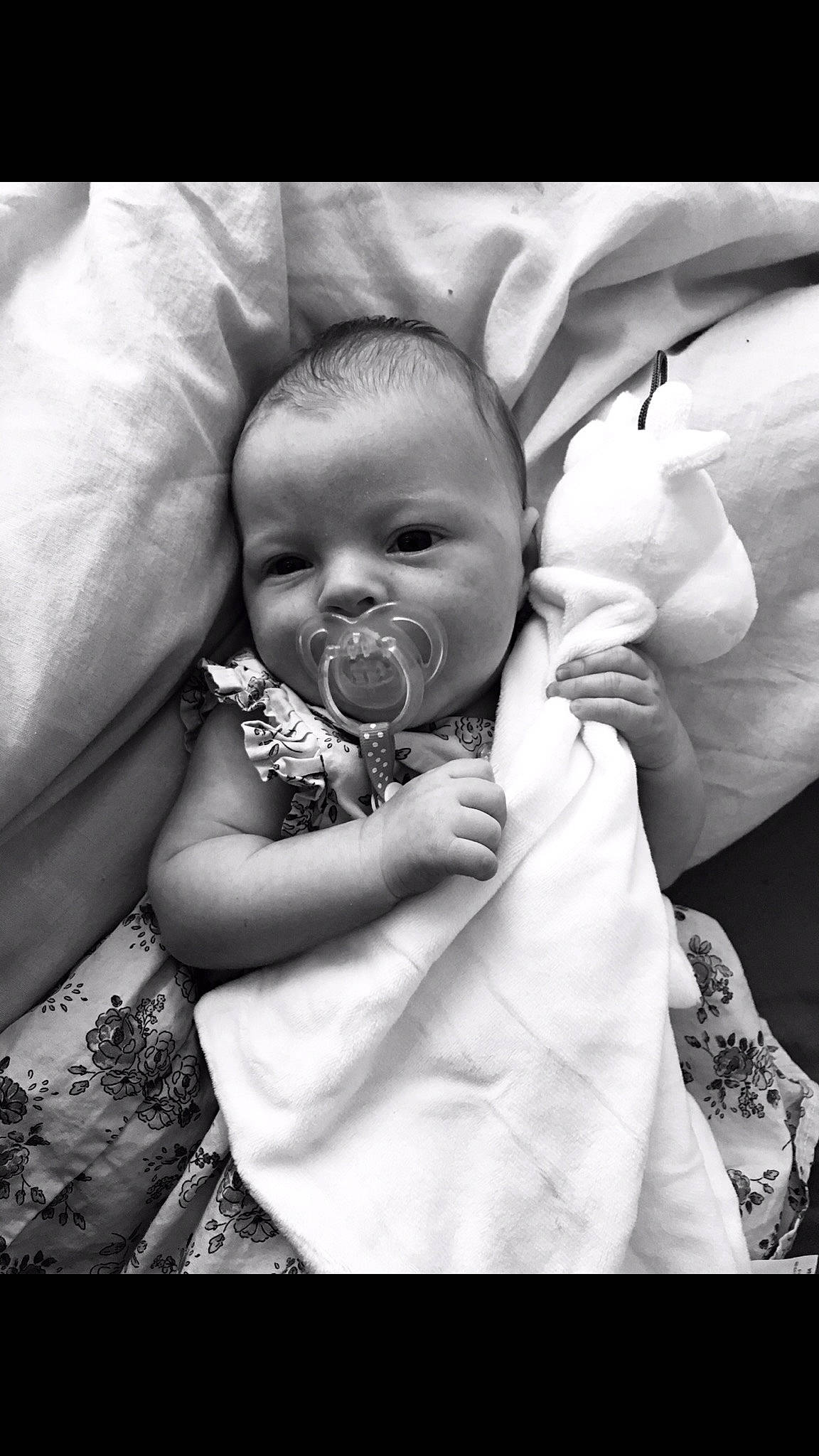 Darcie joined the competition — help win amazing prizes! baby, black, black_and_white, cheek, child, eye, face, facial_expression, head, human, monochrome, monochrome_photography, nose, people, person, photograph, photography, skin, smile, snapshot