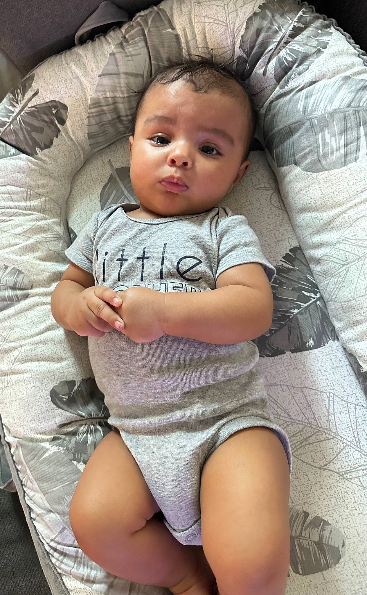 Ezra joined the competition — help win amazing prizes! arm, baby, baby_toddler_clothing, cheek, comfort, eye, facial_expression, finger, human_body, joint, knee, leg, lip, mouth, neck, organ, person, shoulder, skin, sleeve