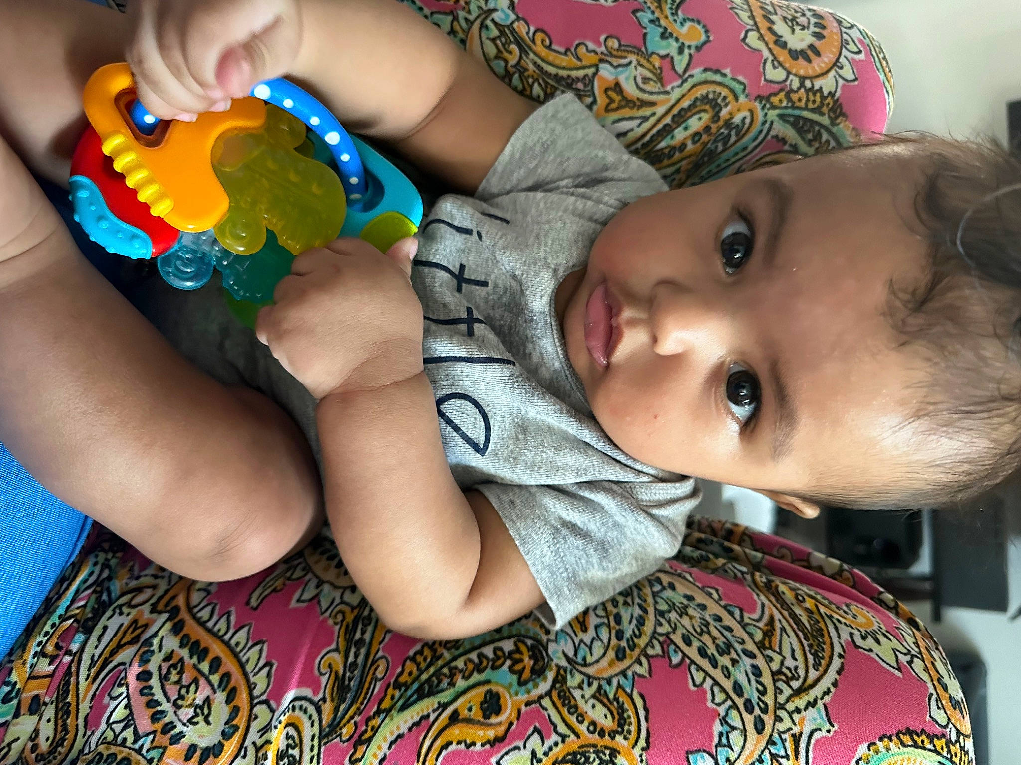 Ezra is registered to the contest to win money with this photo: baby, baby_toddler_clothing, cheek, child, eye, eyelash, face, foot, happy, hat, iris, lip, mouth, nail, nose, pattern, person, product, skin, thumb