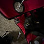animal, black_cat, blur, blurred, carpet, cat, dark, eyes, floor, furniture, home, indoor, low_light, motion, pet, red_chair, resting, seat, shadow, whiskers