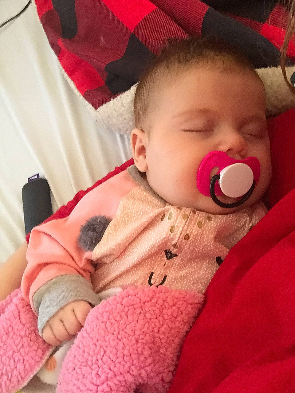 Jupiter joined the competition — help win amazing prizes! baby, baby_toddler_clothing, cheek, comfort, eye, eyebrow, face, finger, happy, head, iris, lip, mouth, nose, outerwear, person, pink, skin, sleeve, textile