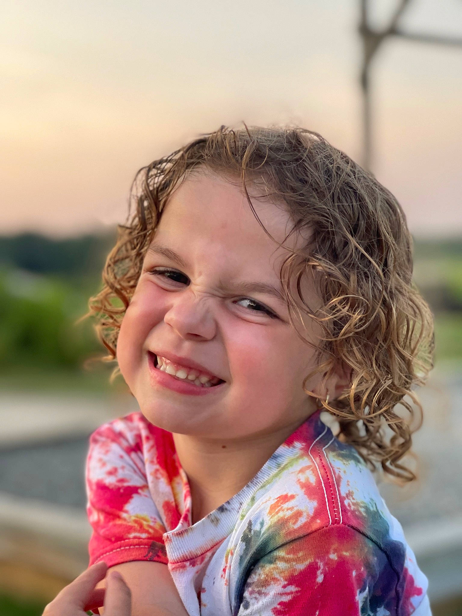 Allie joined the competition — help win amazing prizes! beauty, cheek, chin, flash_photography, fun, gesture, grass, hairstyle, happy, iris, joy, leisure, lip, mouth, nose, people_in_nature, person, skin, sky, smile