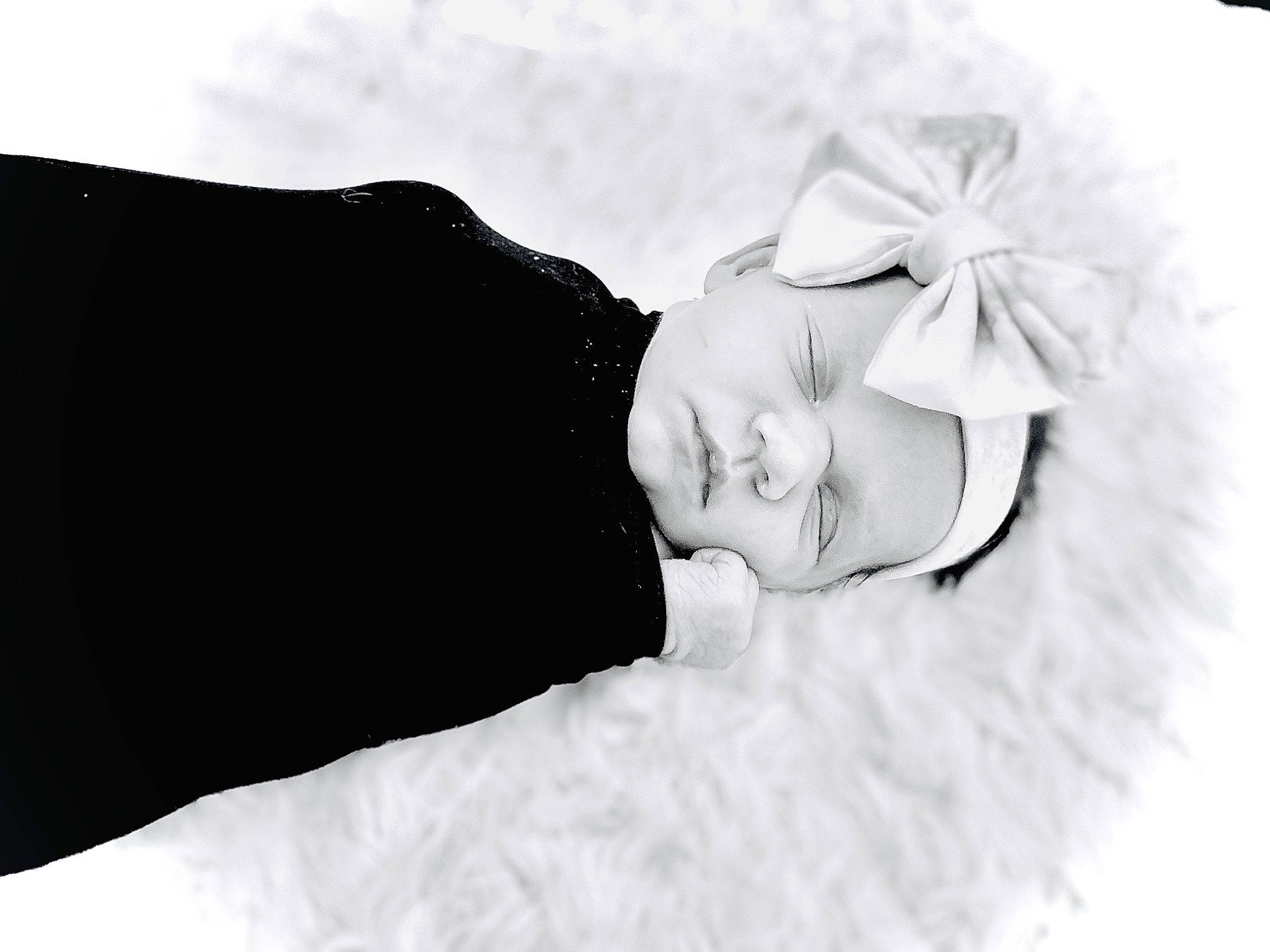 Emeri joined the competition — help win amazing prizes! baby, black, black_and_white, child, dress, fashion_accessory, hair_accessory, hand, headpiece, monochrome, monochrome_photography, person, photograph, photography, portrait_photography, stock_photography, style, white