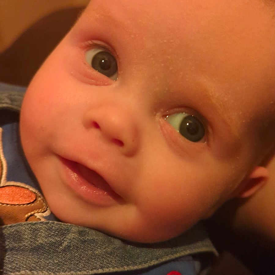 Lucas joined the competition — help win amazing prizes! baby, bodypart, clothing, coat, face, finger, glove, hand, happy, head, jacket, jeans, mouth, newborn, pants, person, photography, portrait, selfie, smile